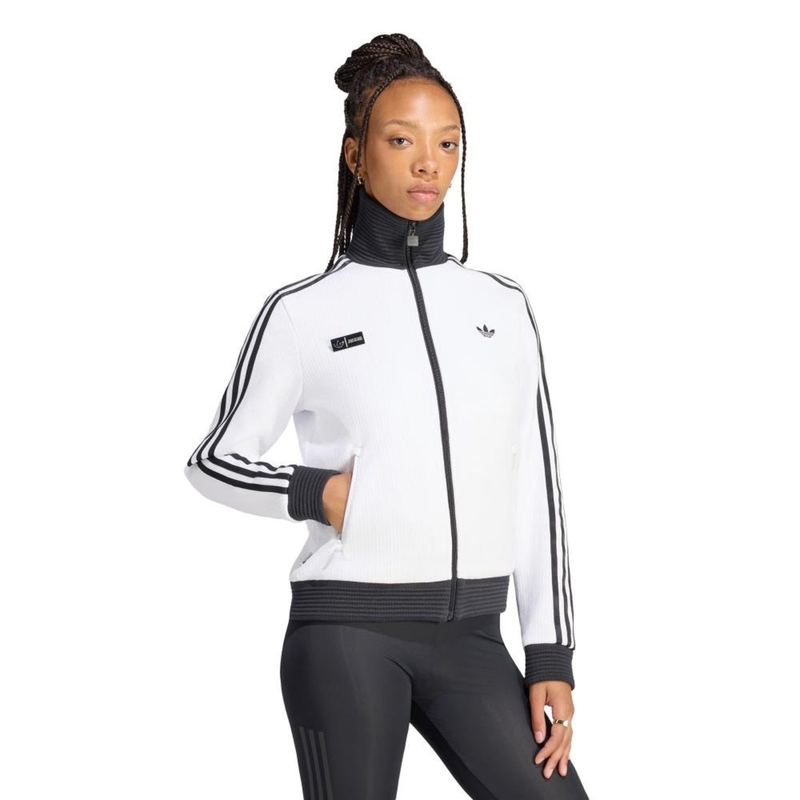 Jaqueta Esportiva adidas Originals By Jennie Fan OG adidas Originals Branco