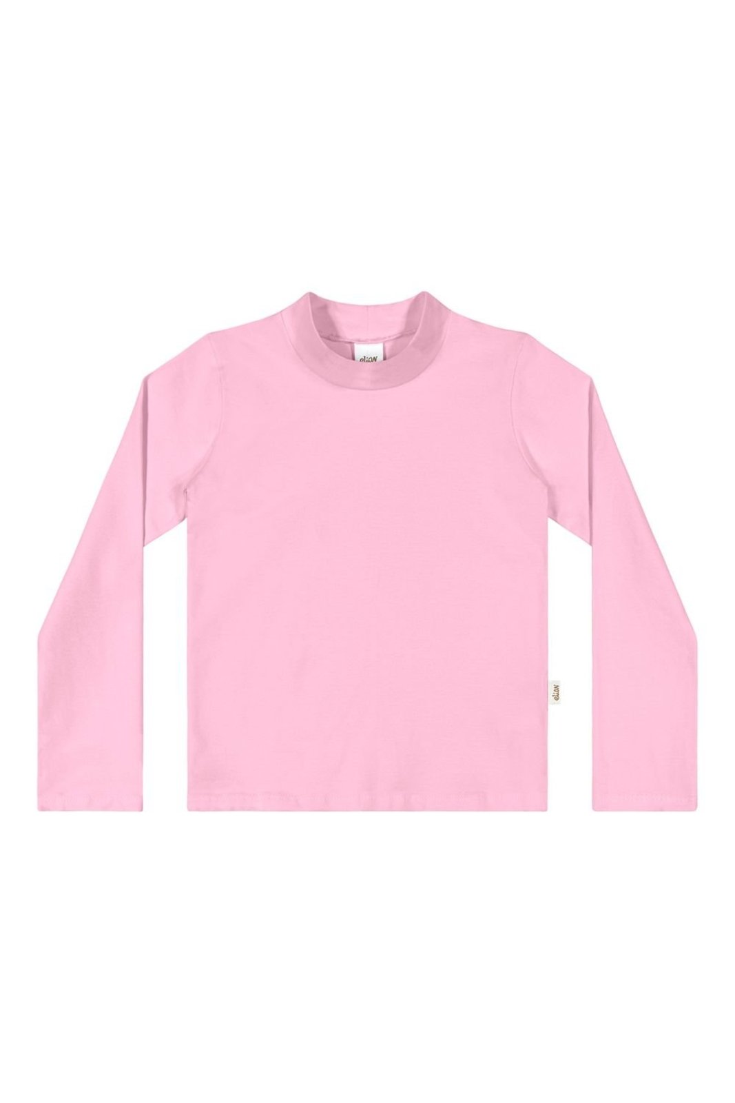 Infantil - Blusa Menina Básica Cotton Elian Rosa Claro