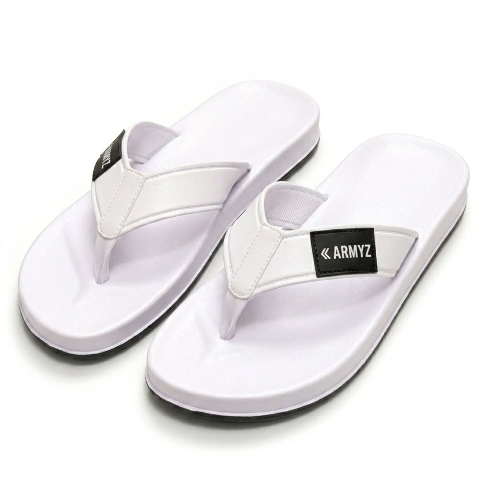 Chinelo Masculino Leve Confortável Macio Antiderrapante Branco