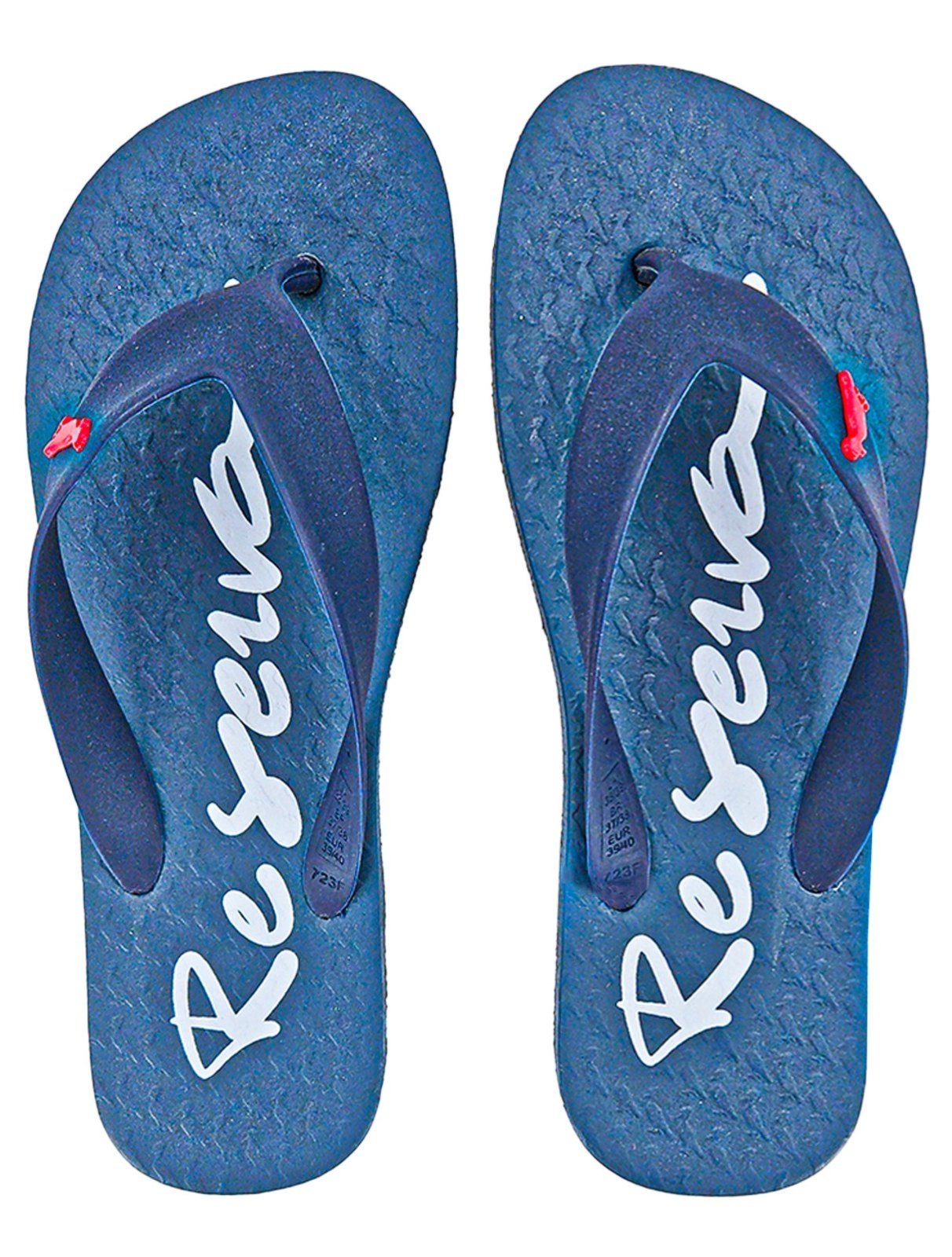 Chinelo Reserva Masculino Mar Script Azul Marinho
