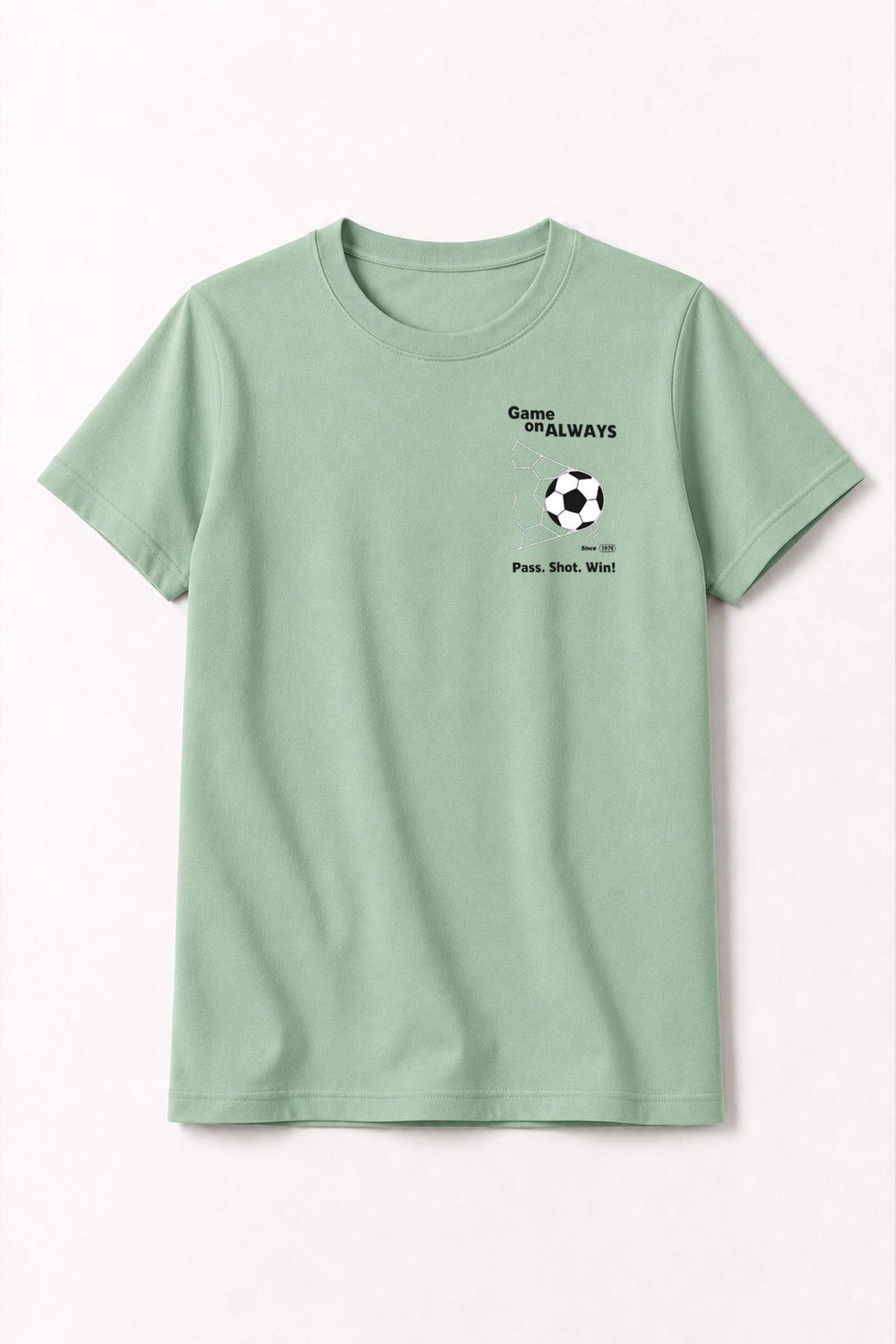Infantil - Camiseta Masculina Algodão Game On Always Verde Menta - Babei no Look