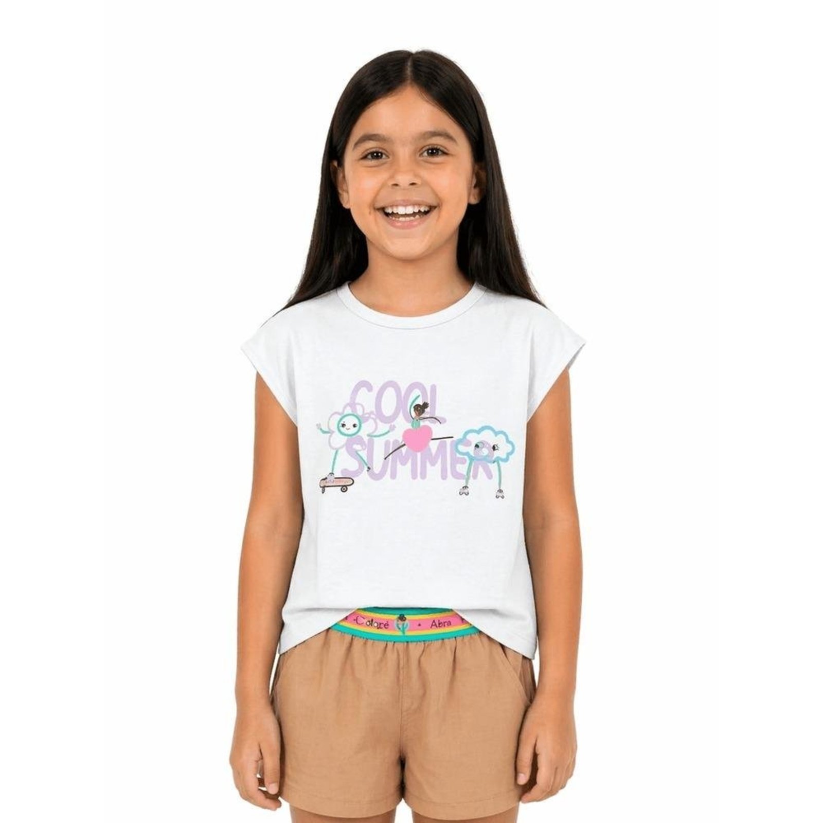 Infantil - Blusa Menina Diversão Alphabeto