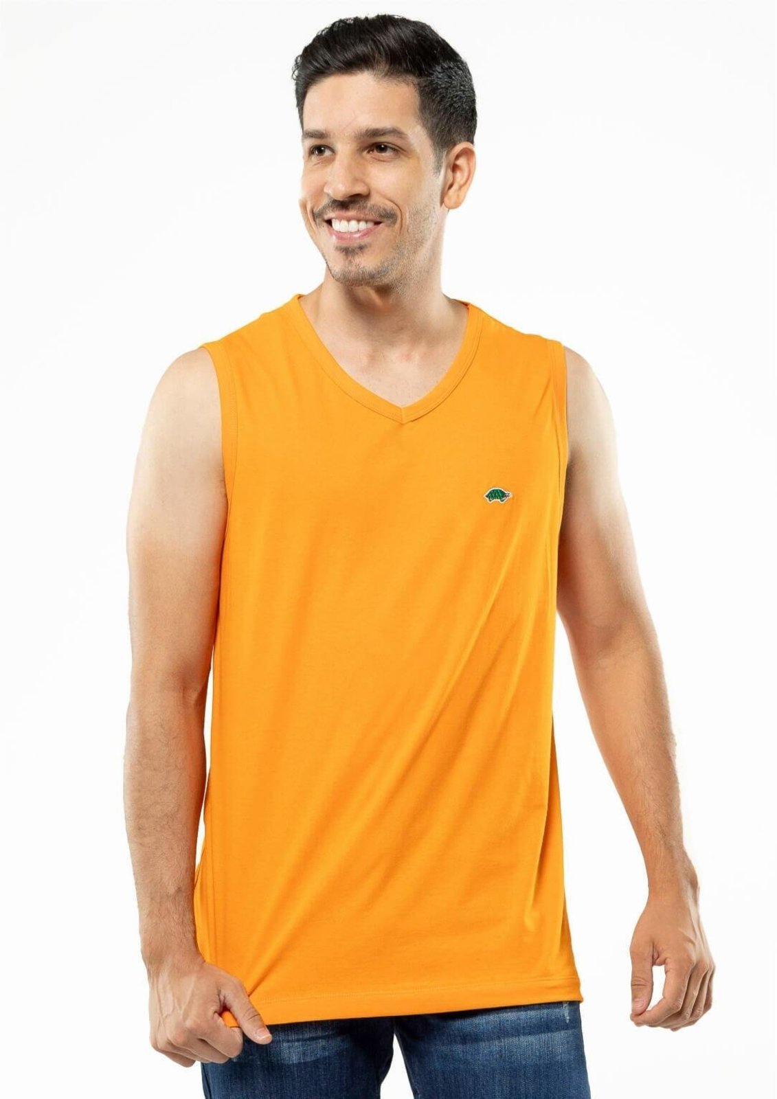 Regata Machão | Pau a Pique Laranja