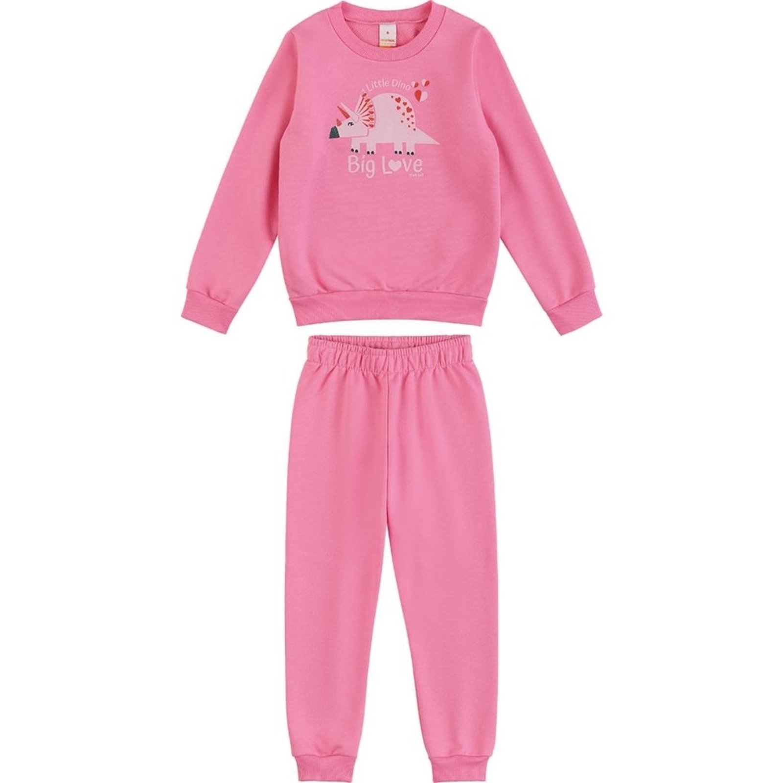 Infantil - Conjunto Longo Moletom Menina Marisol