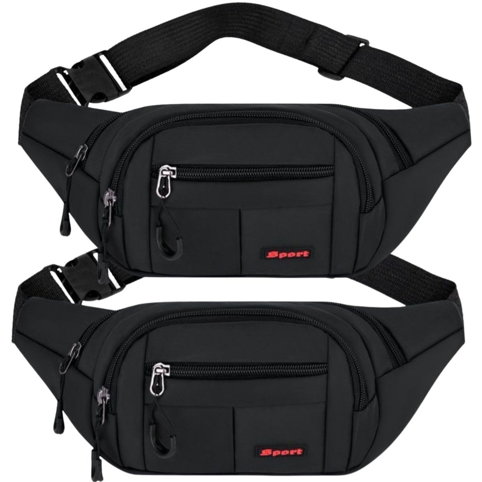 Pochete Masculina Impermeável Multiuso Motoqueiro Sportswear Kit 2 Unidades Luísa Rinaldi