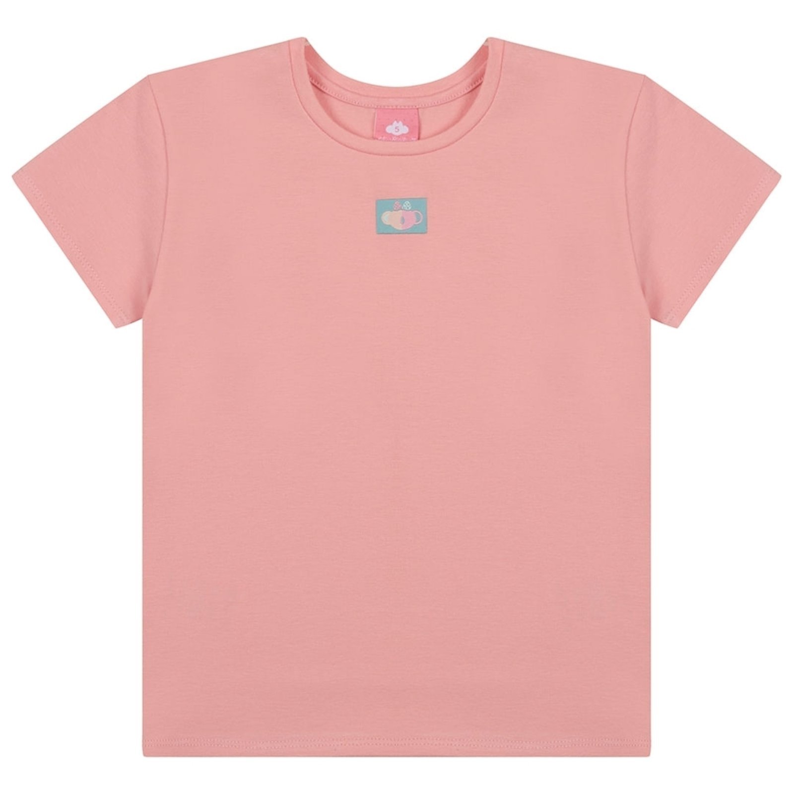 Infantil - Blusa Manga Curta Feminina Lilica Ripilica