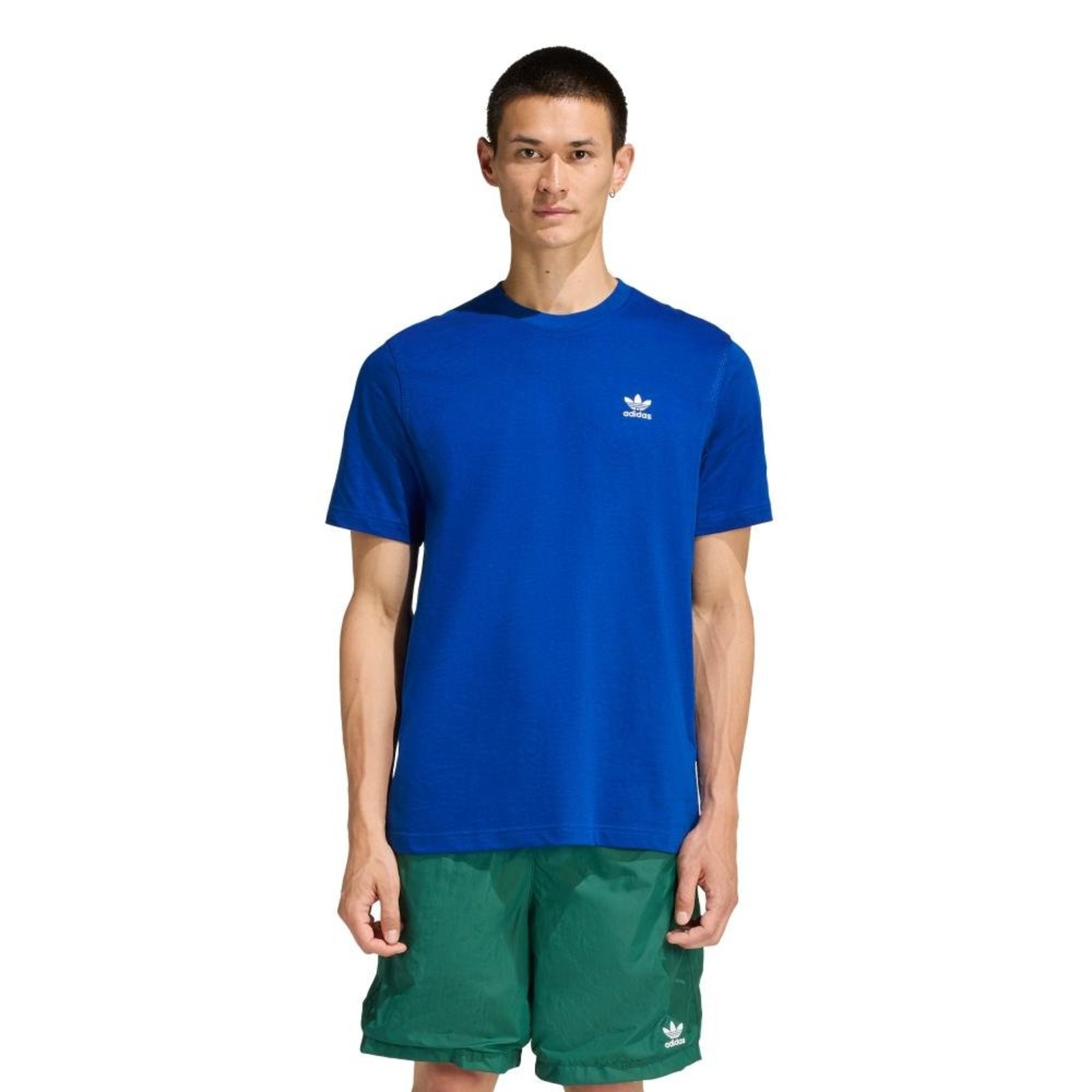 Camiseta Trefoil Essentials adidas Originals Azul
