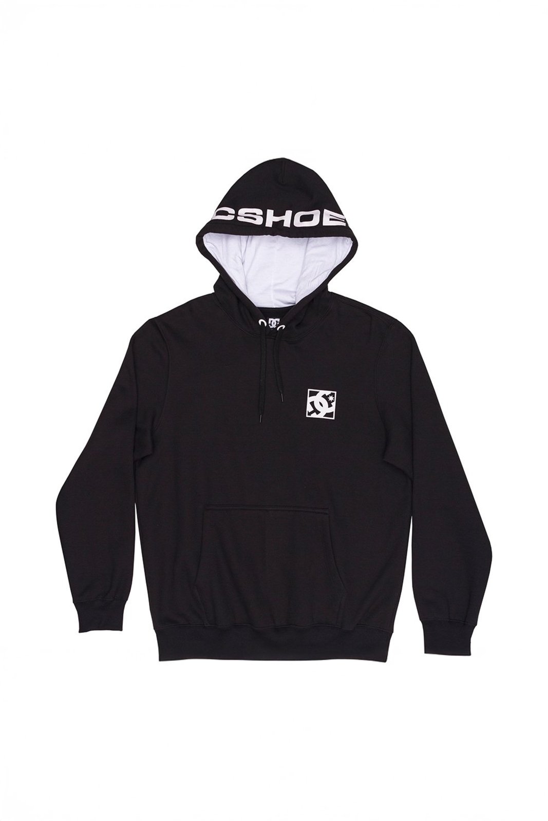 MOLETOM DC SHOES CANGURU FECHADO HORIZONTAL CUT 2 280G Preto