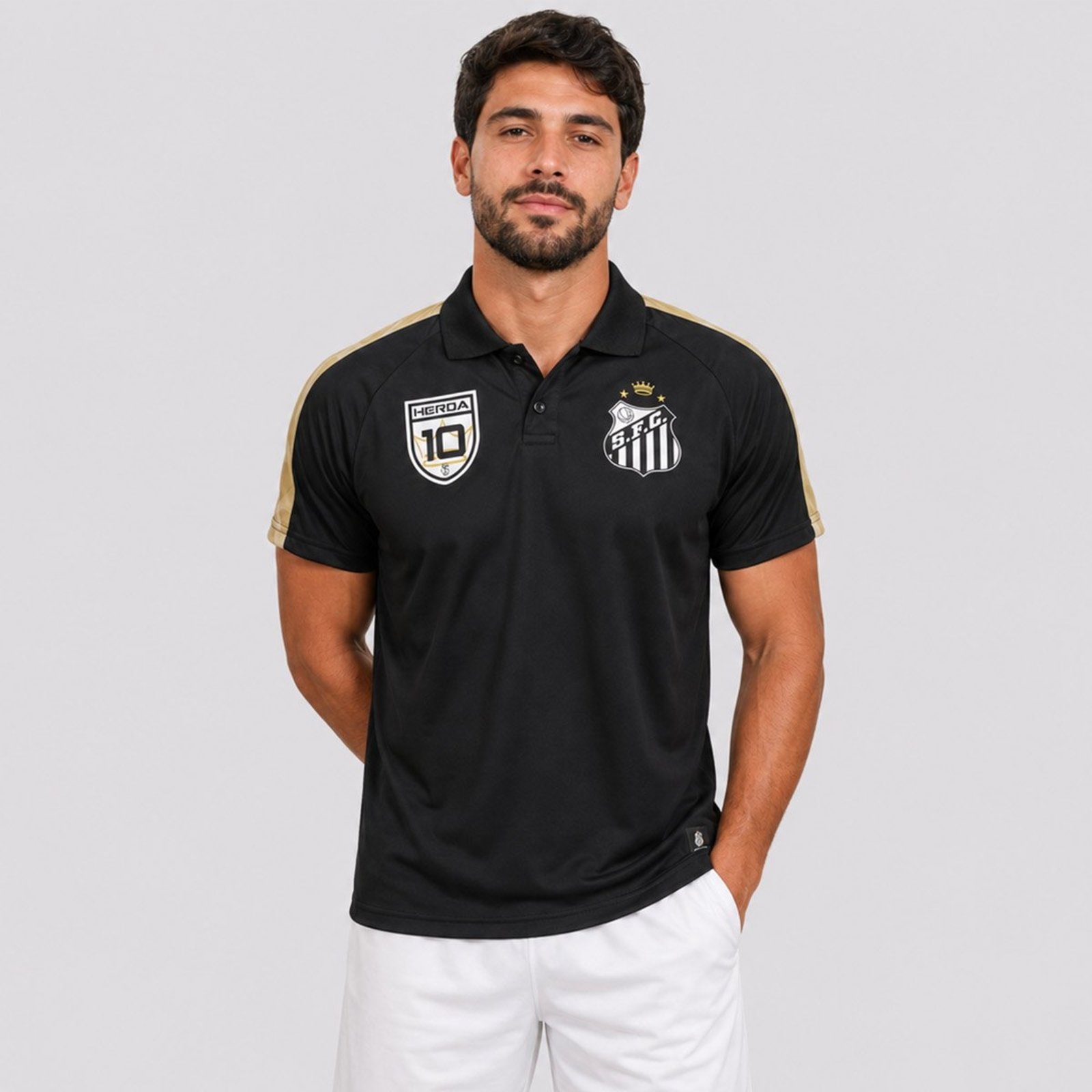 Polo Santos Revell Preta
