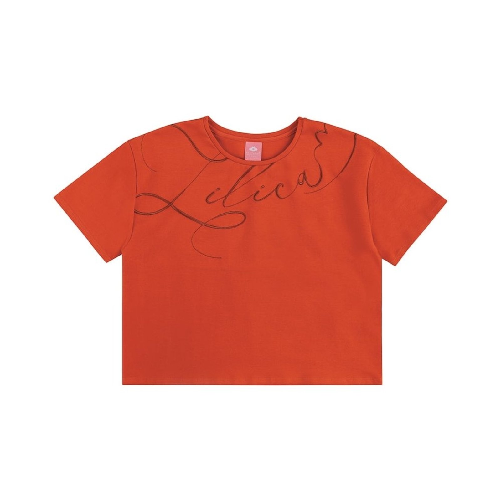 Infantil - Blusa Manga Curta Menina Lilica Ripilica