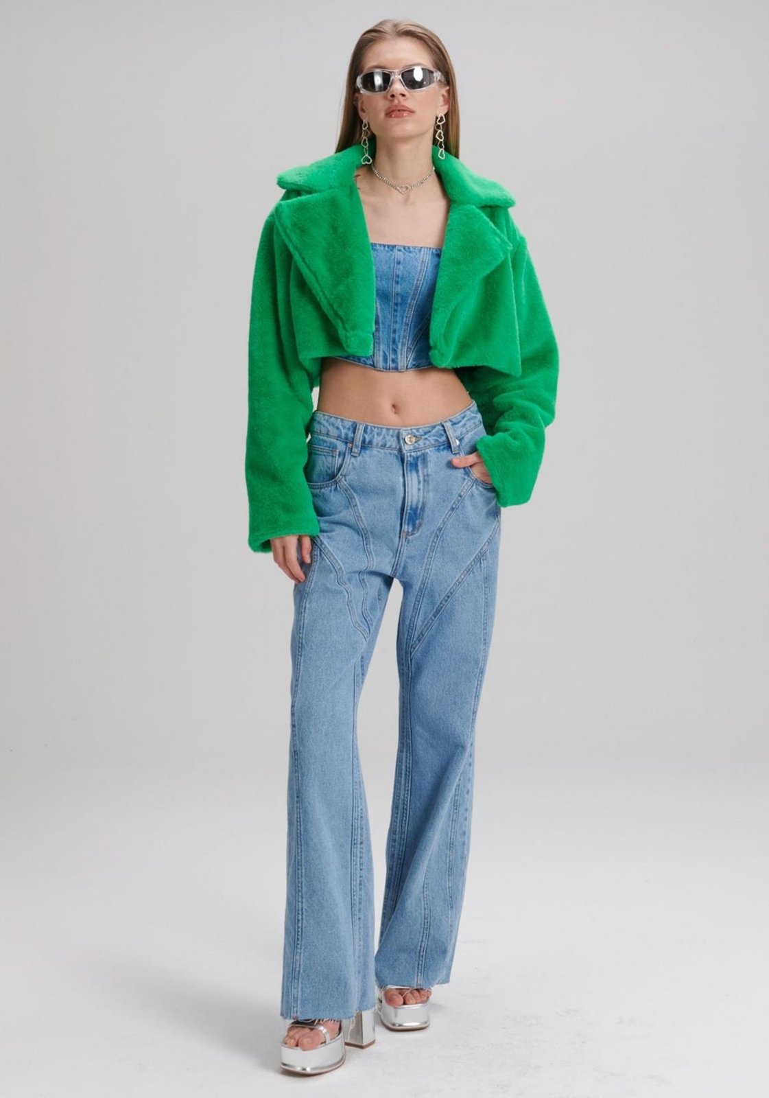 Casaco Cropped Teddy My Favorite Things