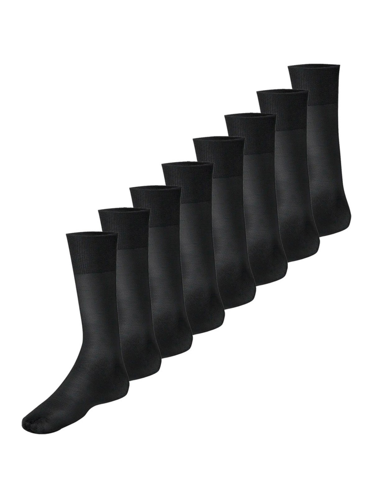 Kit com 8 Pares de Meias Social Meianyl 6002-001