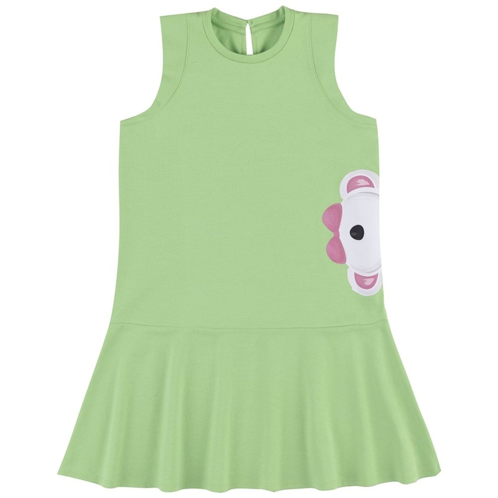 Infantil - Vestido Curto Regata Menina Lilica Ripilica