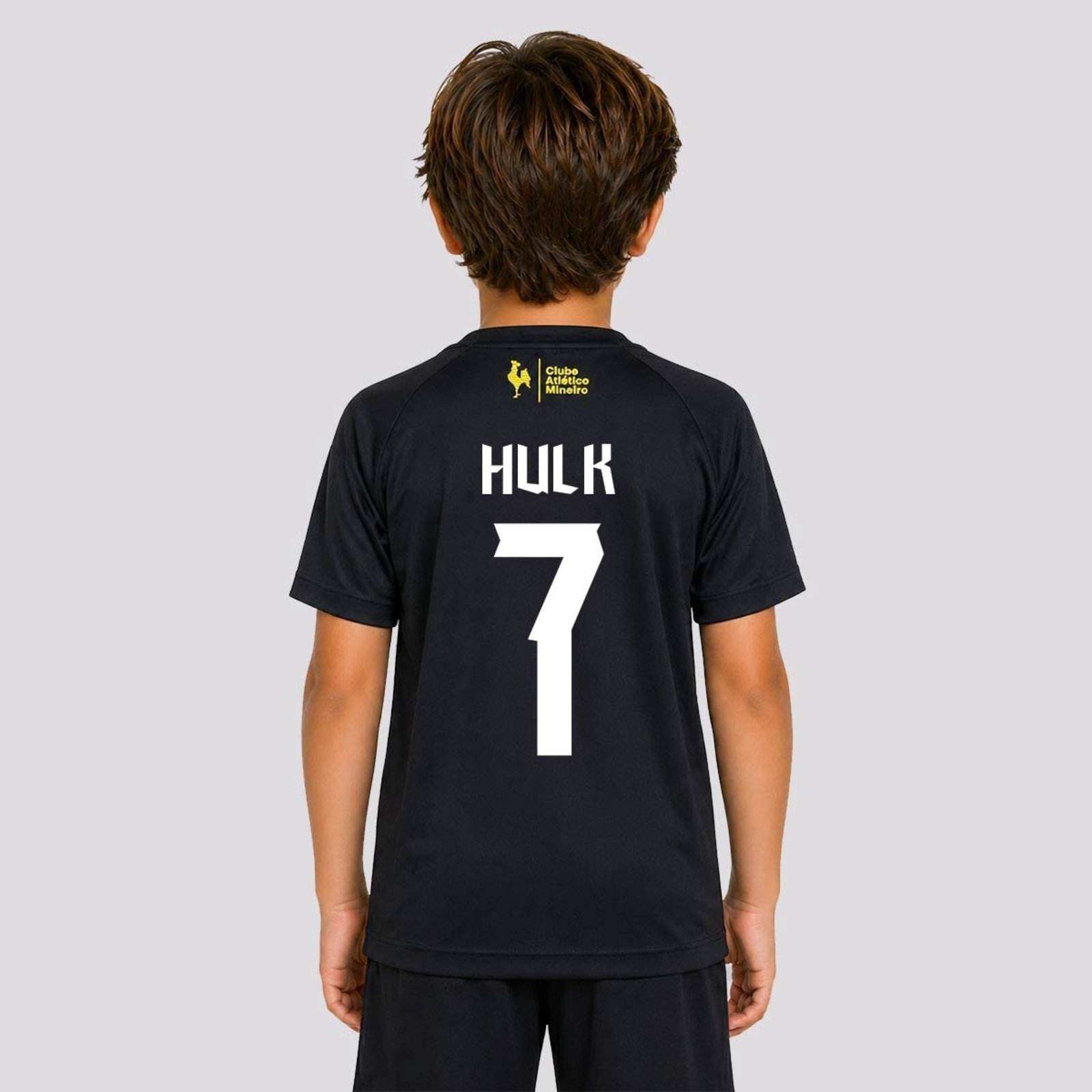 Camisa Atlético Mineiro Principia Preta 7 Hulk