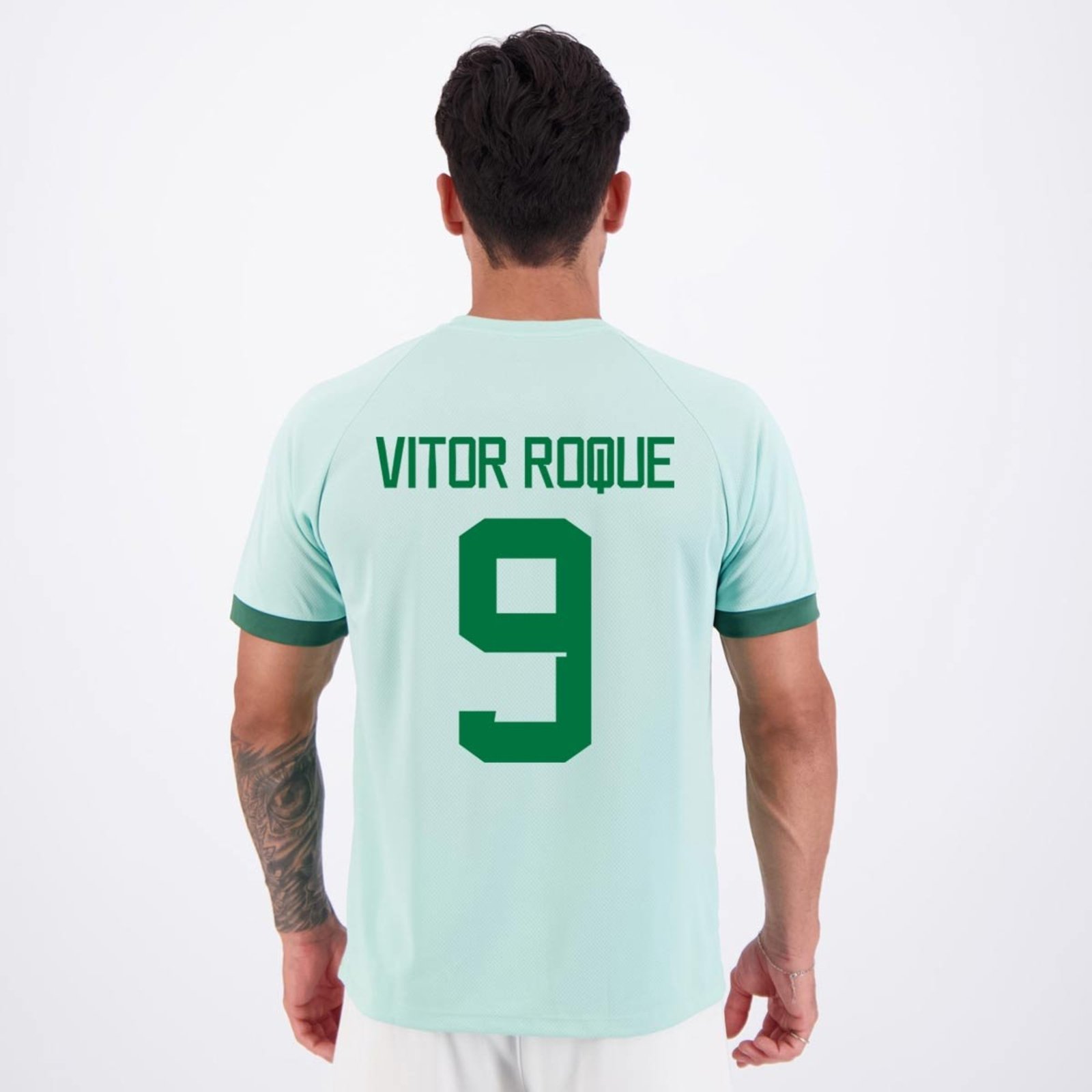 Camisa Palmeiras Dots Verde Clara 9 Vitor Roque