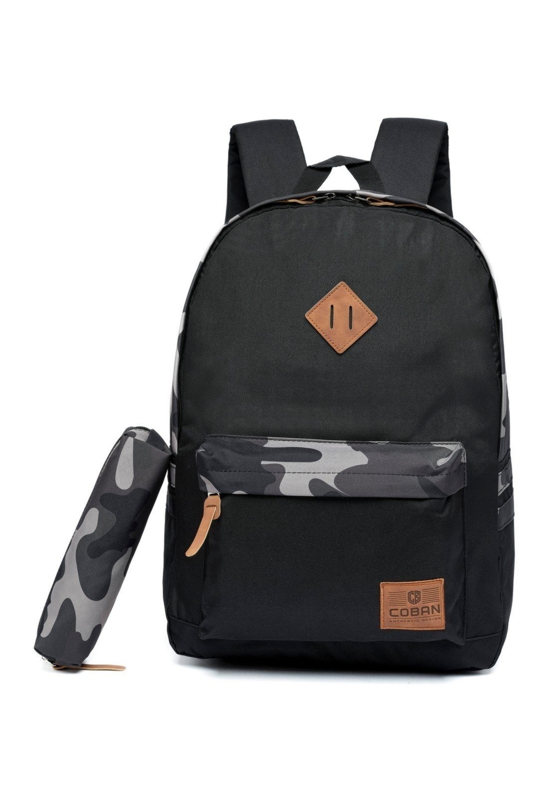 Mochila Coban Reforçada Moderna Casual Estojo Faculdade