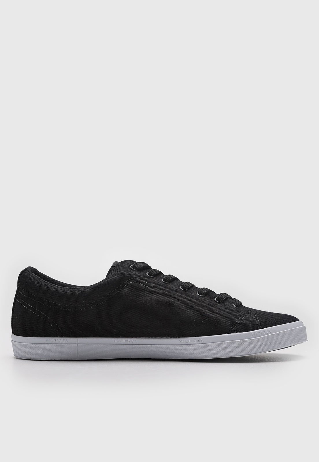 Vista 3 Tênis Masculino Tommy Hilfiger New Harrison preto Tommy Hilfiger preto