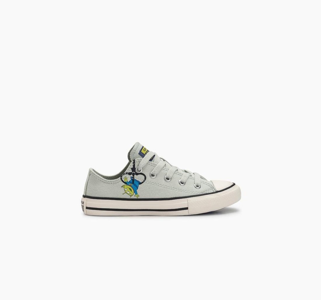 Infantil - Tênis Juvenil Chuck Taylor All Star Pizza Planet Baixo Verde