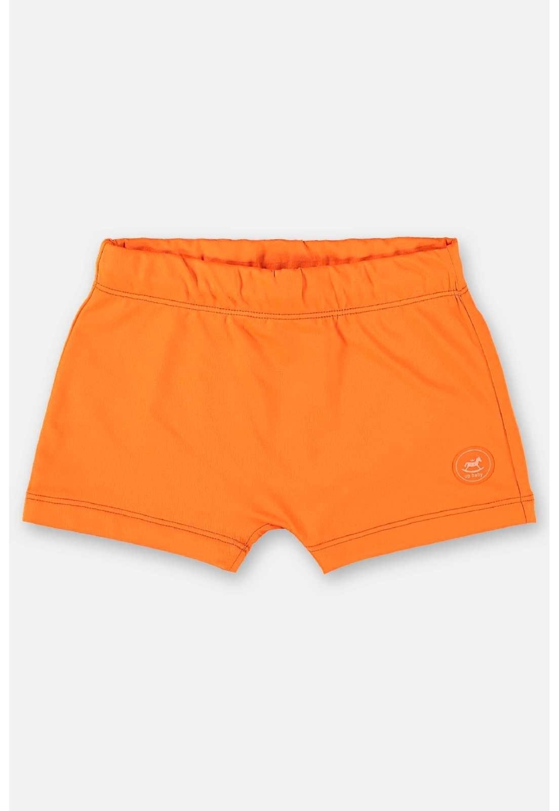 Sunga Boxer Poliéster FPS +50 UV Up Baby Laranja