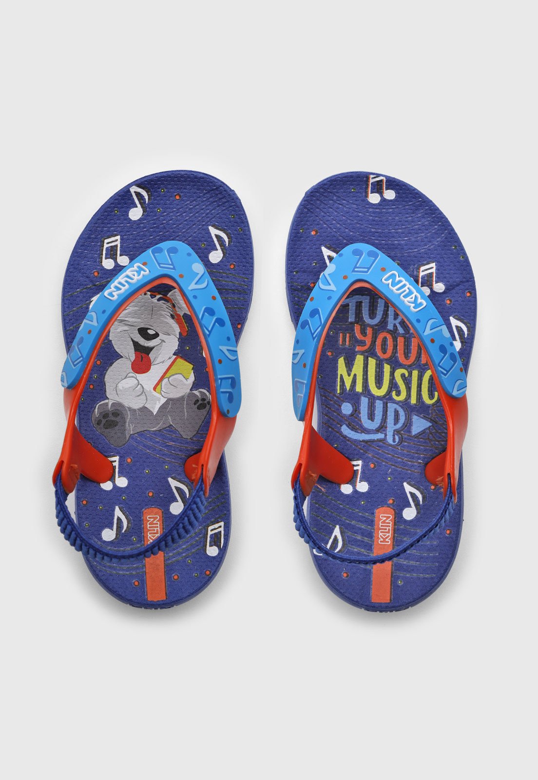 Infantil - Chinelo Klin Acqua Azul