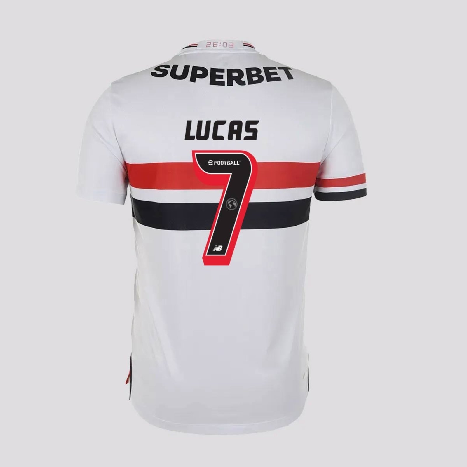 Camisa New Balance São Paulo I 2025 7 Lucas