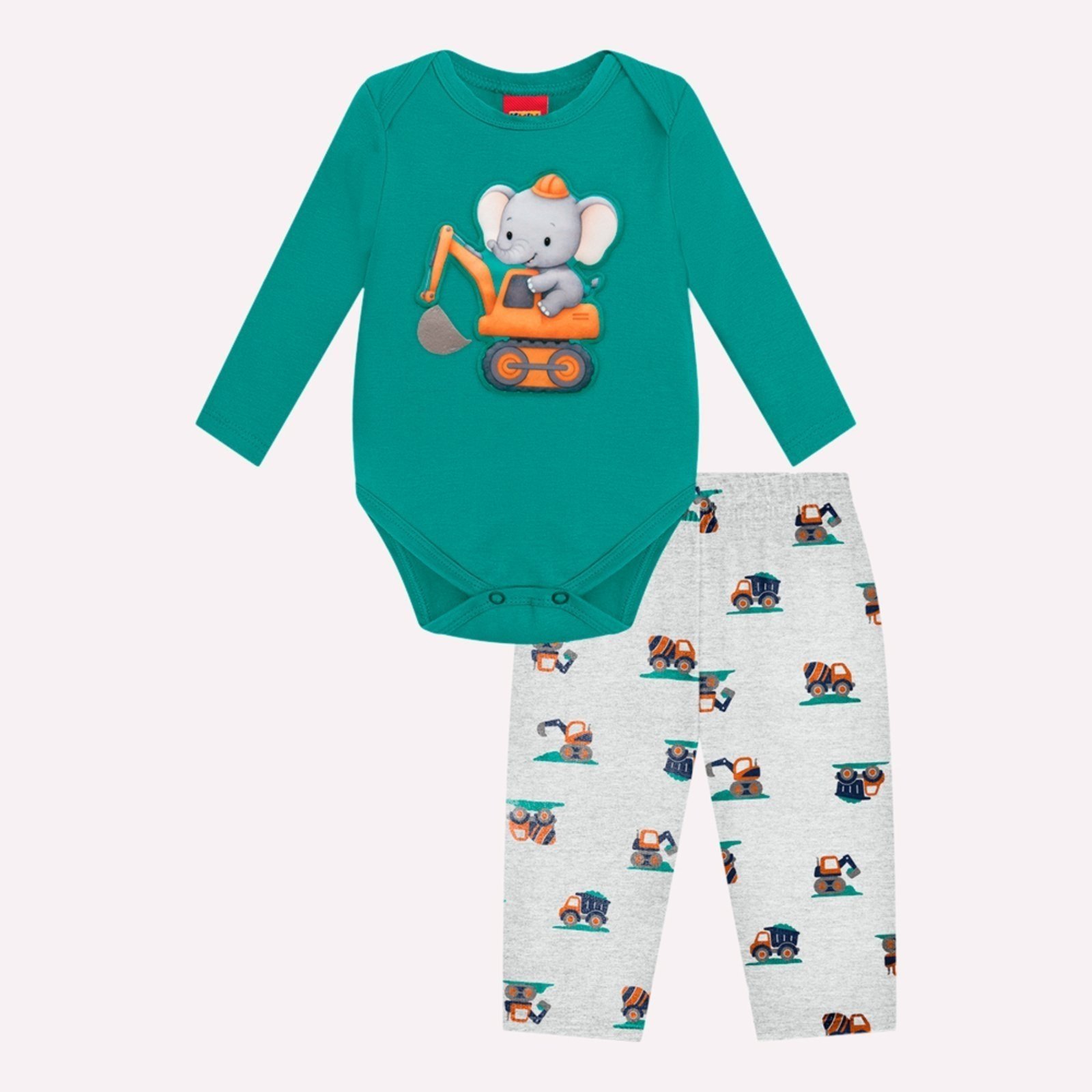 Infantil - Conjunto Menino Bordado Kyly