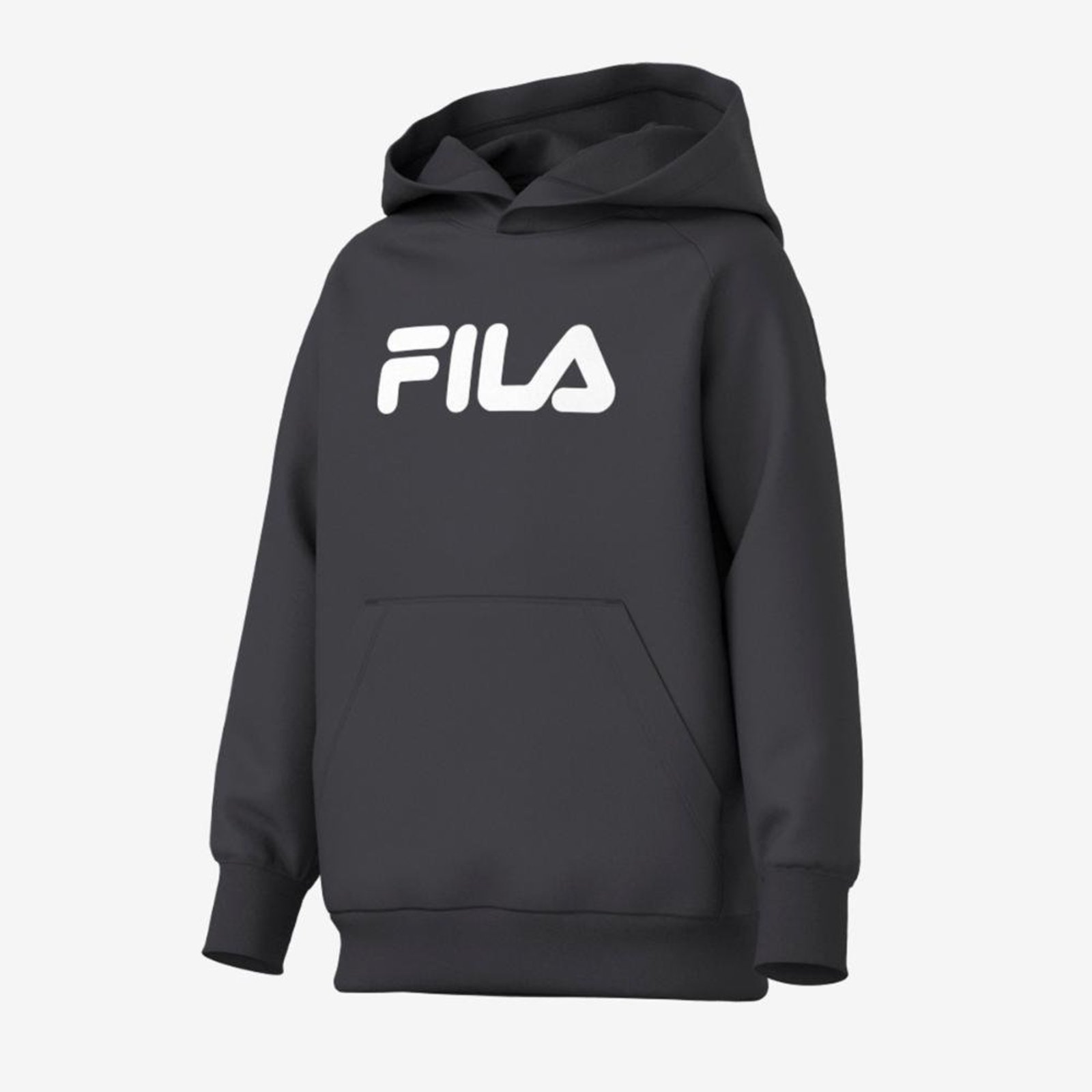 Casaco Com Capuz Fila Canguru Letter B. Juvenil Incolor