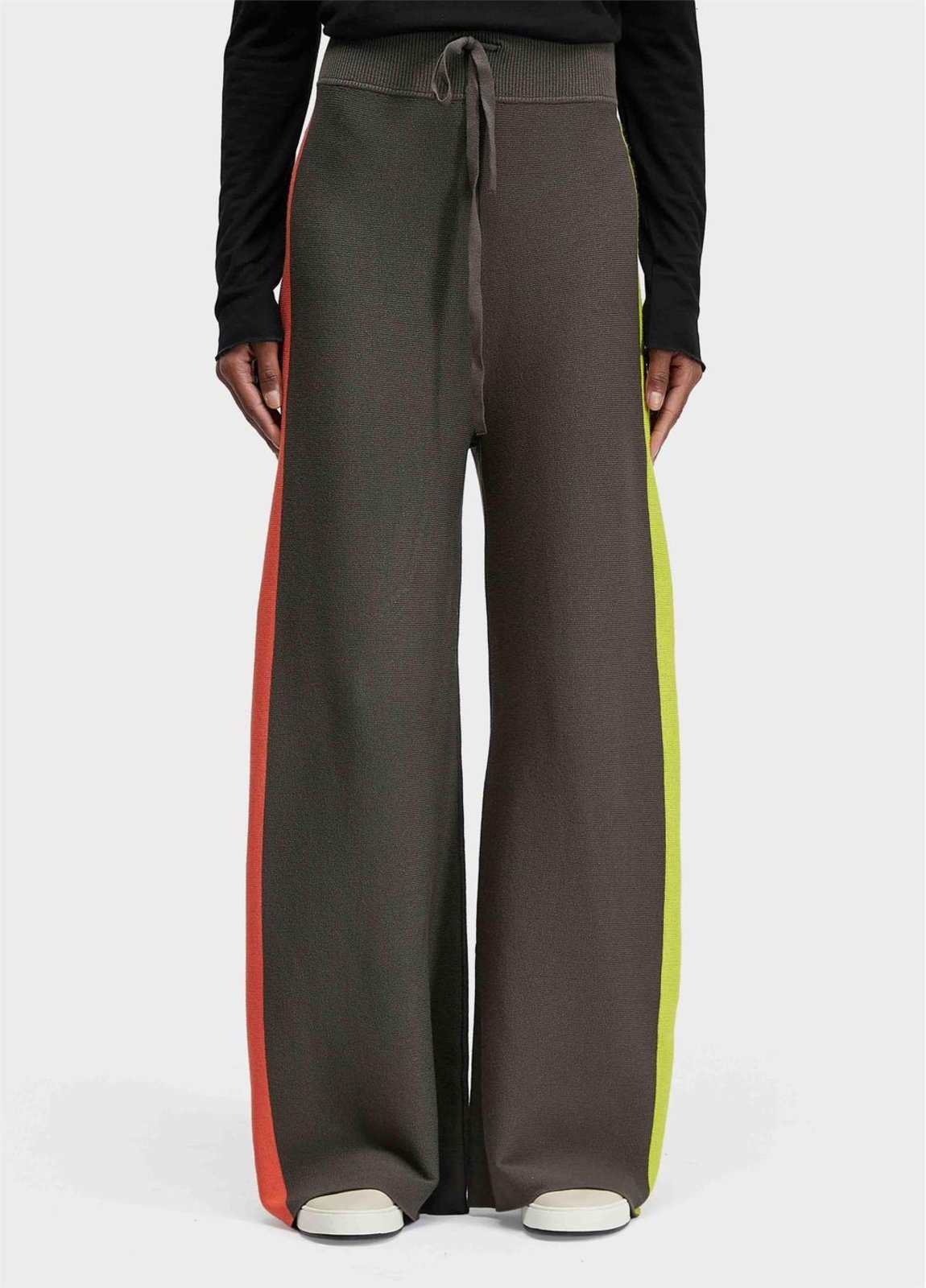Calca tricot listrado OSKLEN
