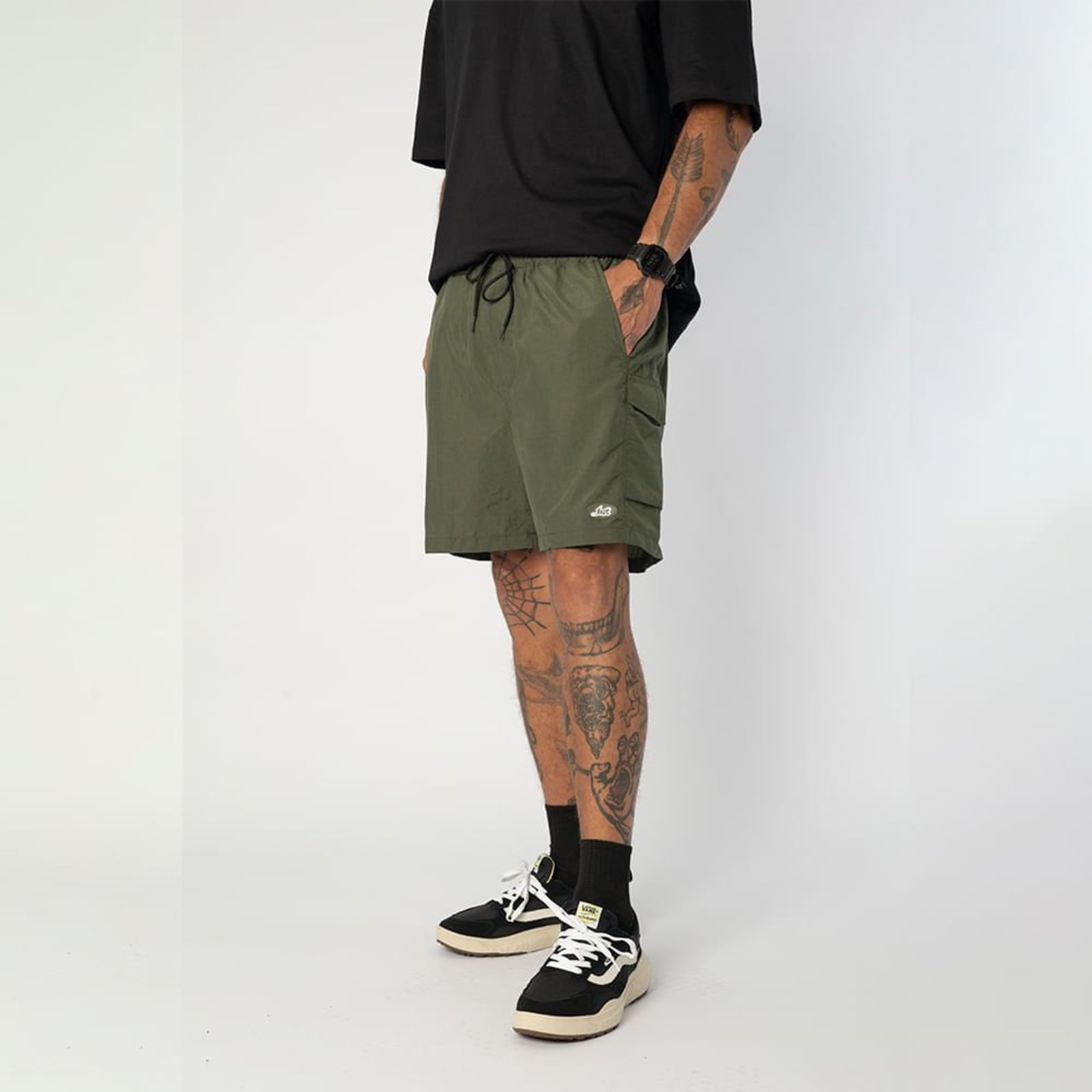 Shorts Com Elástico Lost Green
