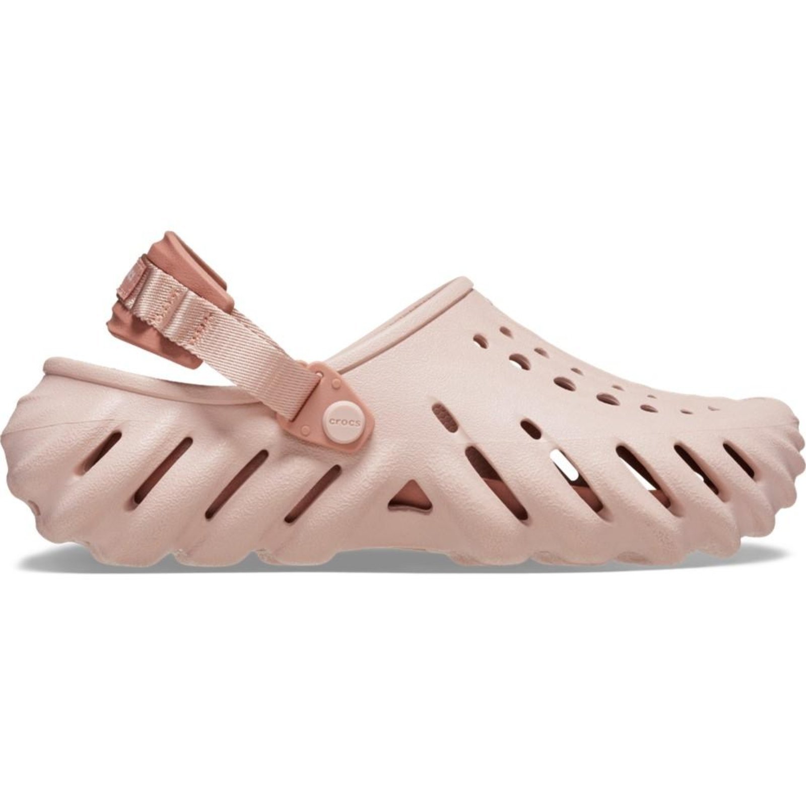 Sandália crocs echo clog pink clay Rosa