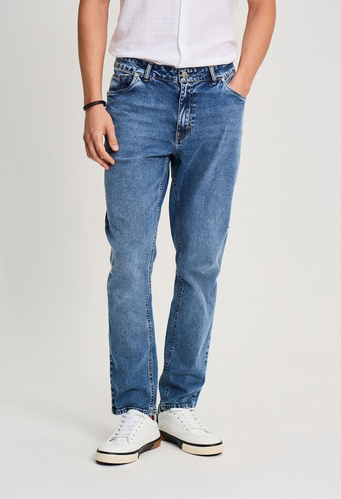 CALÇA DOCTHOS RELAXED FIT JEANS MÉDIO CALÇA DOCTHOS RELAXED FIT JEANS MÉDIO 164 JEANS MEDIO 52
