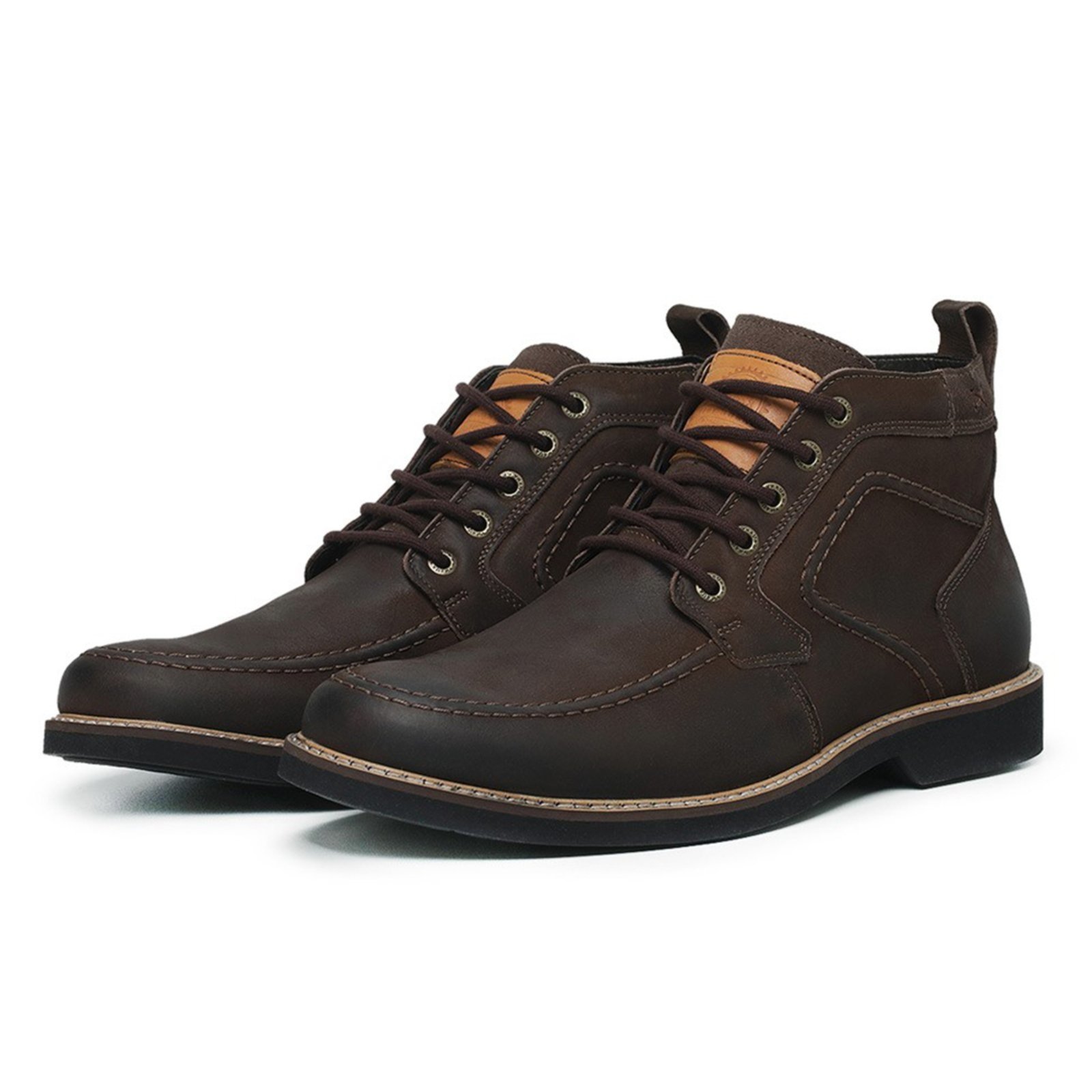 Bota Masculina tipo Coturno de Couro, modelo 8100 ankle boot ULTIMAS UNIDADES COMPRE JÁ!