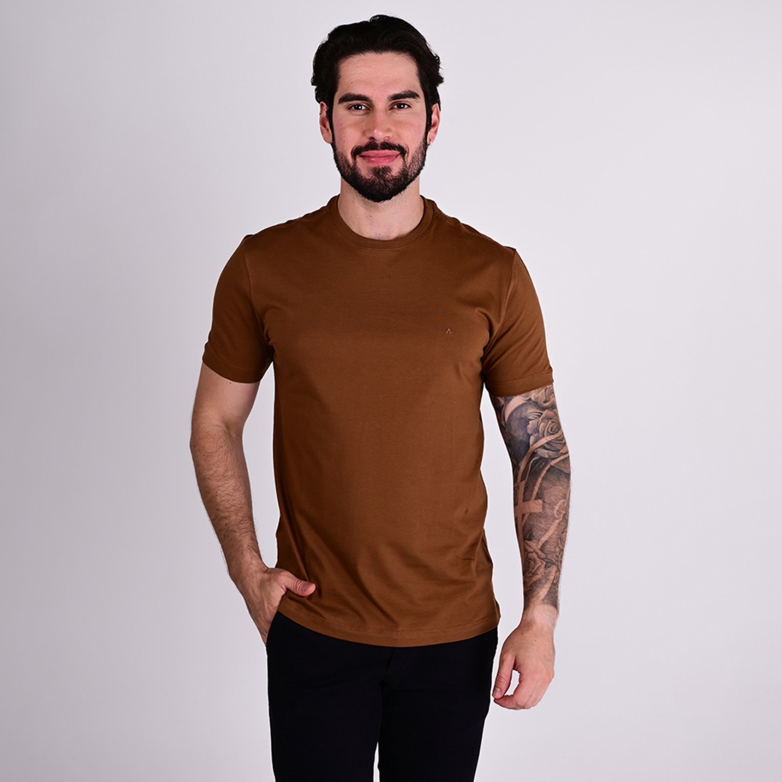 Vista 2 Camiseta Aramis Monocromática verde Aramis verde