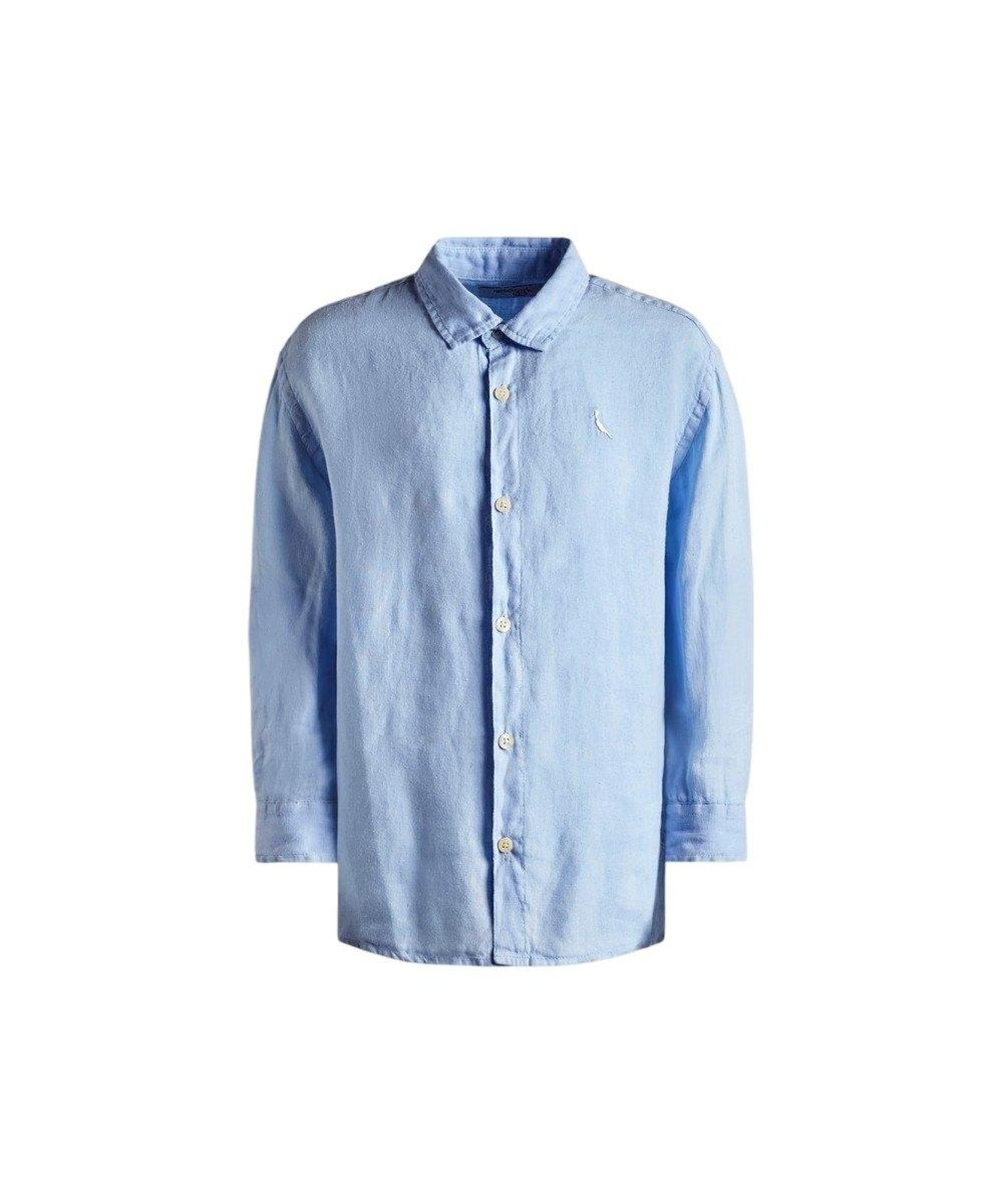 Infantil - Camisa Linho Puro Manga Longa Reserva Mini