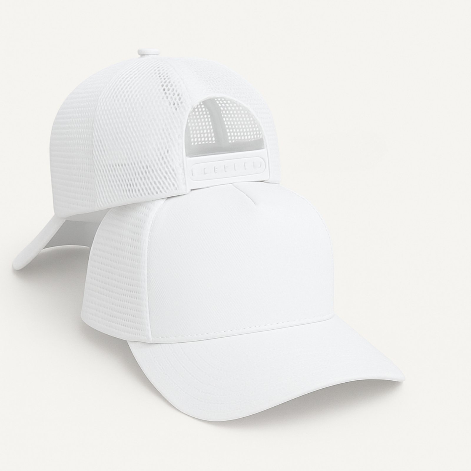 Boné Masculino De Telinha Aba Curva Liso Rendinha Trucker