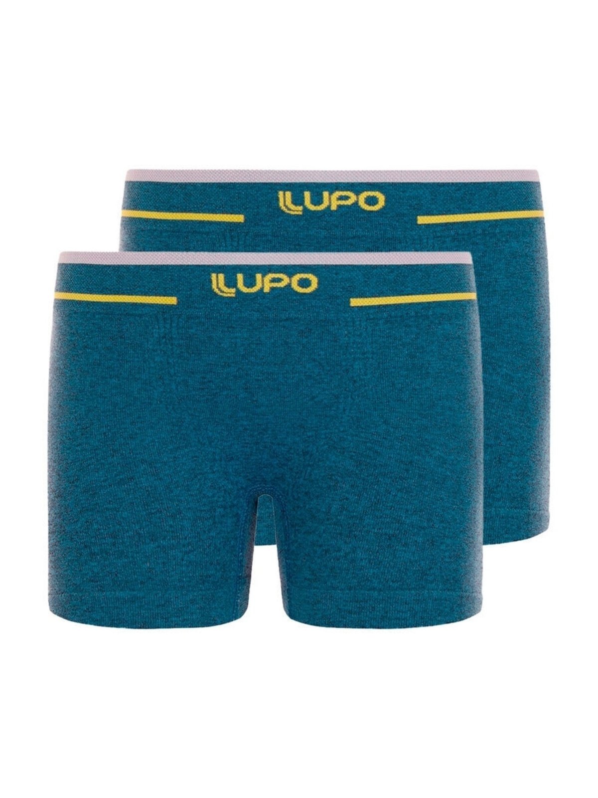 Kit com 2 Cuecas Boxer Lupinho 137-010 Azul