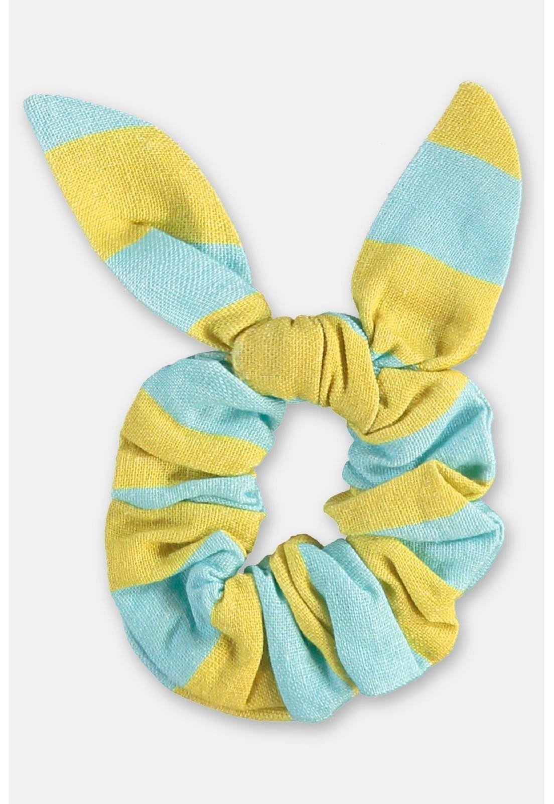 Infantil - Amarrador de Cabelo em Viscolinho Três e Já Azul