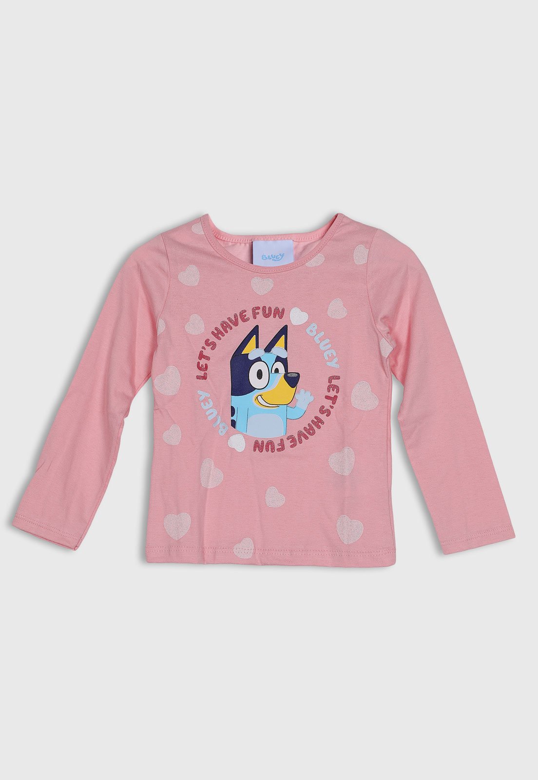 Camiseta Brandili Bluey Rosa