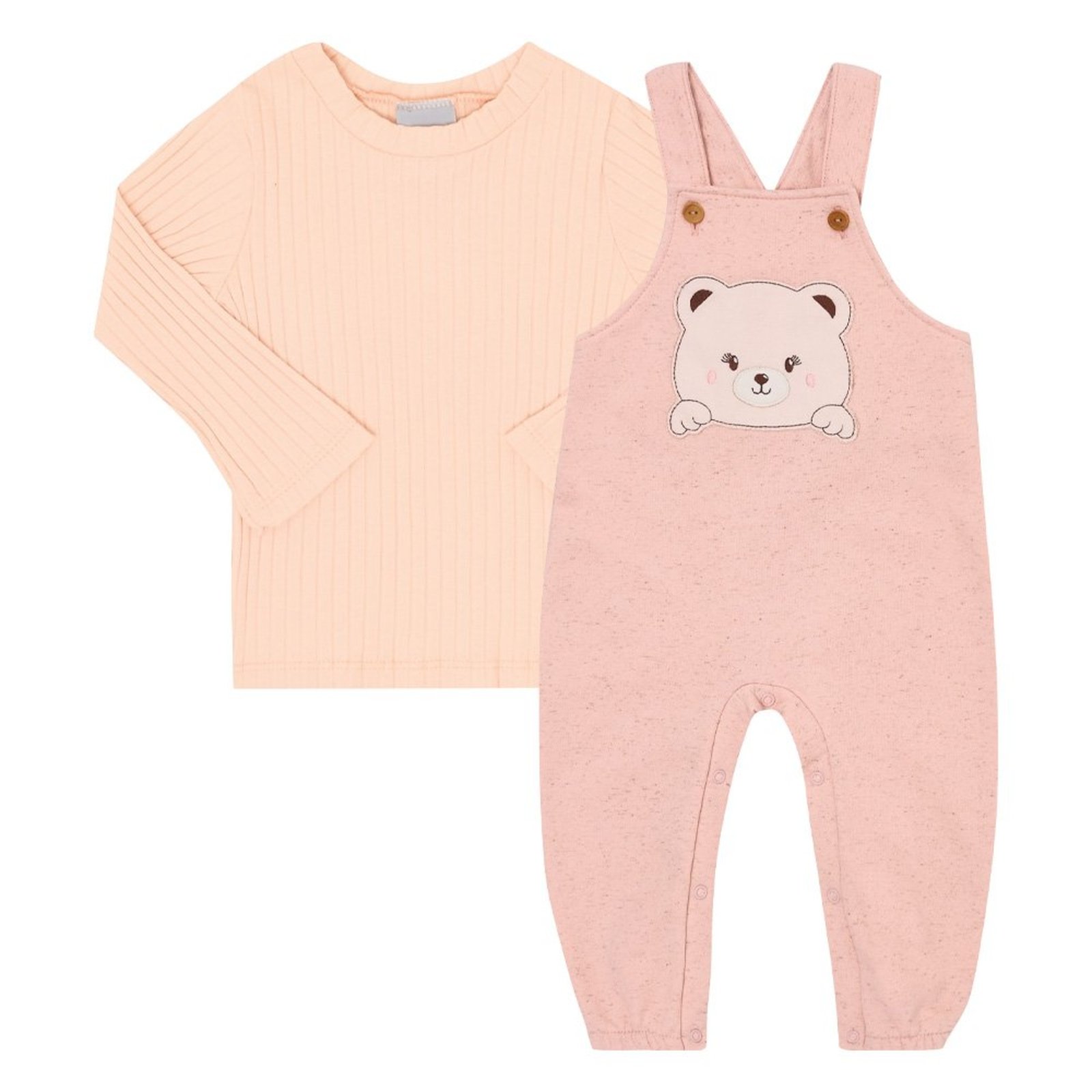 Infantil - Conjunto Menina - Rose - 50127-11 Rosa