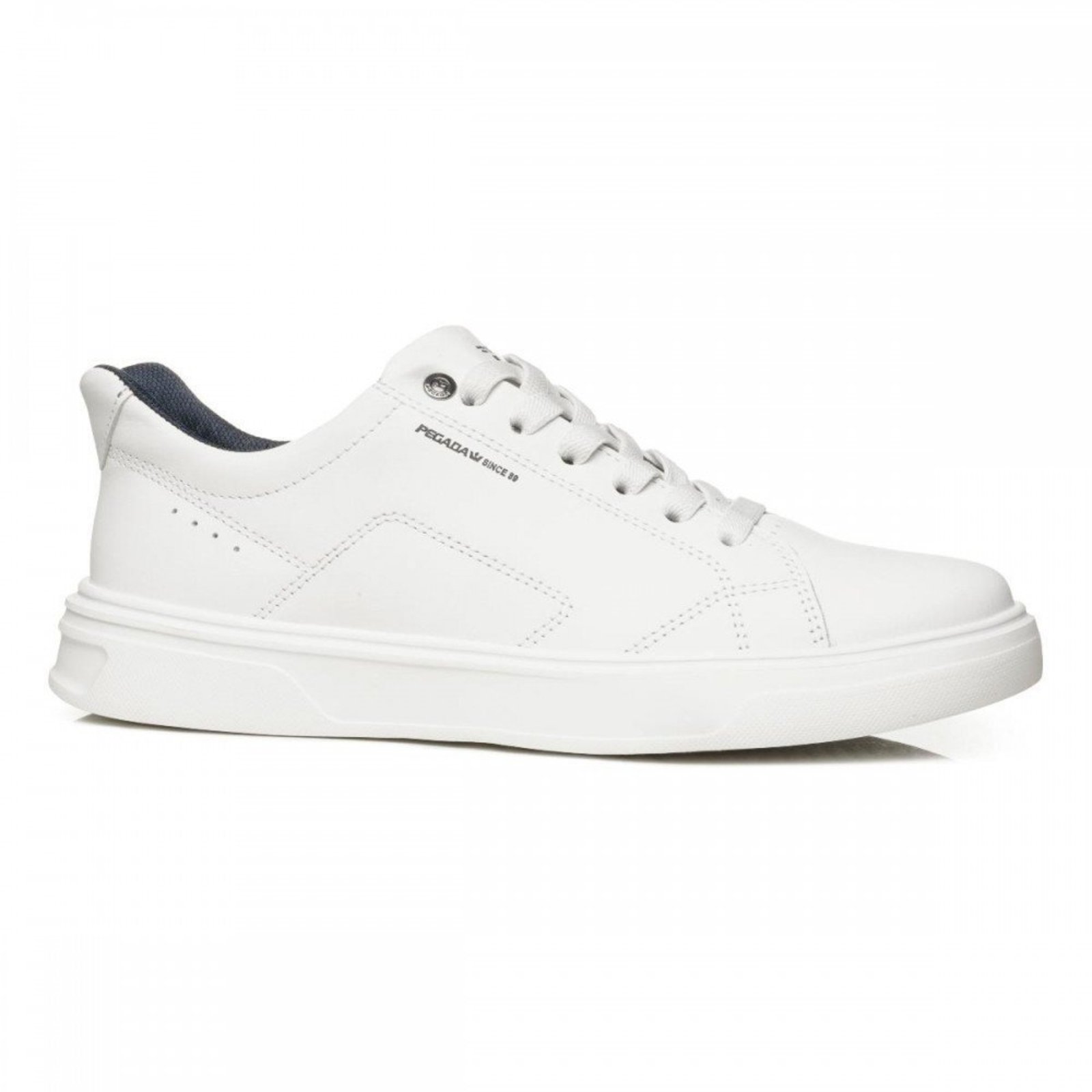 Sapatenis Pegada 112951-01 Masculino Pegada Branco