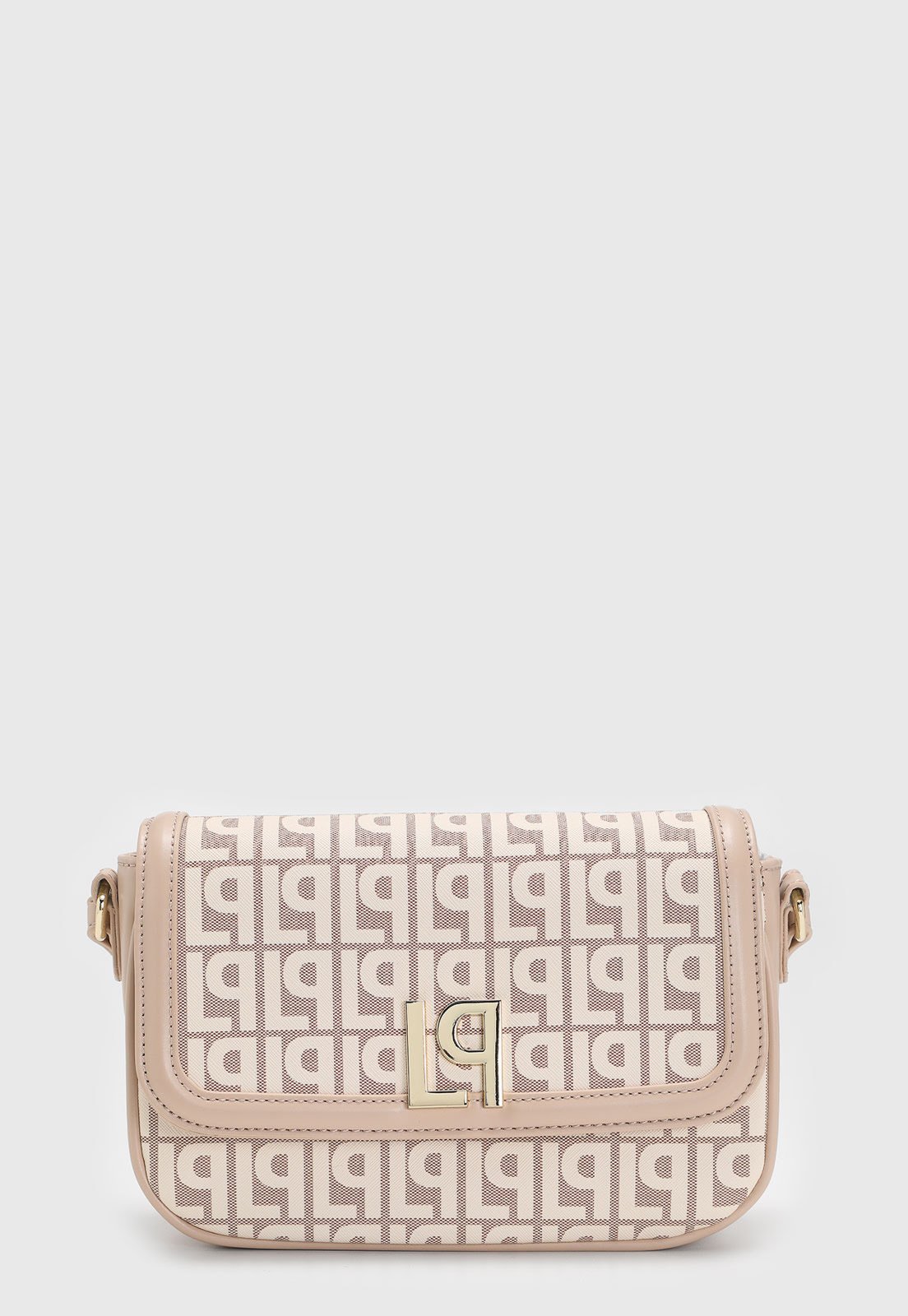 Bolsa Feminina Lança Perfume Monograma Rosa