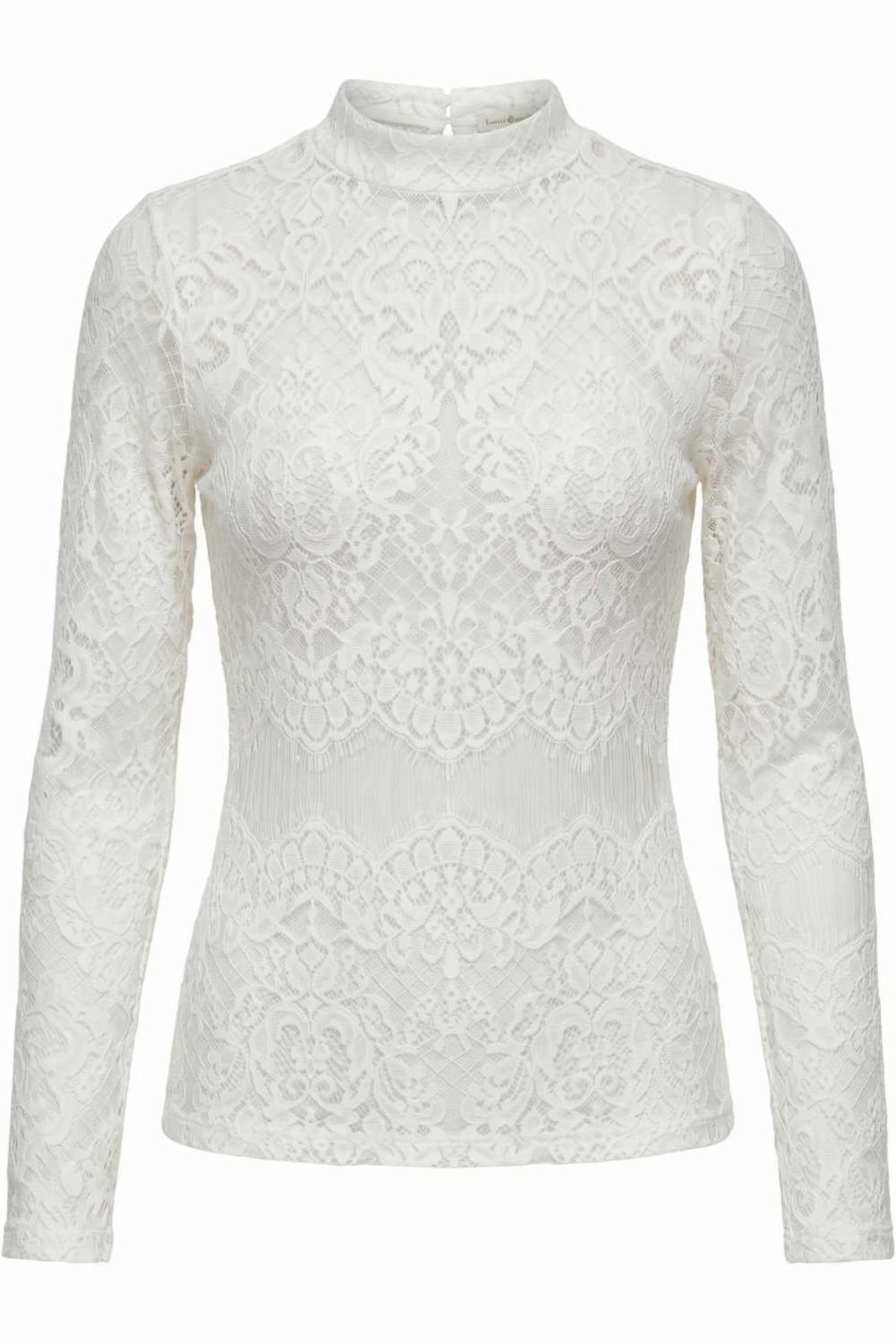 Blusa Vanibele Renda Off White
