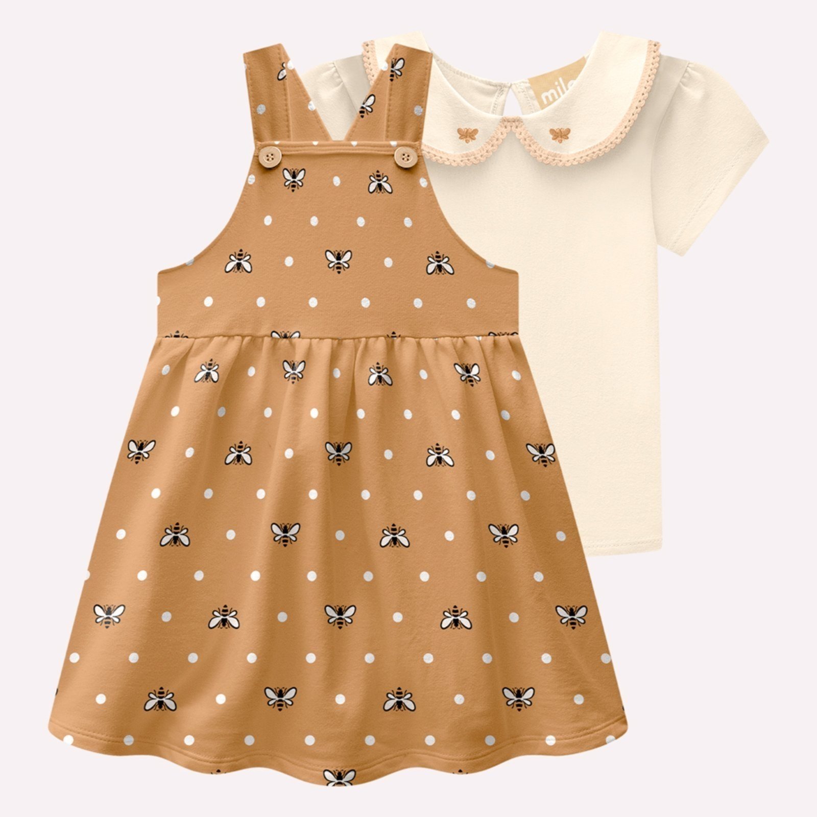 Infantil - Conjunto Menina Estampa Milon