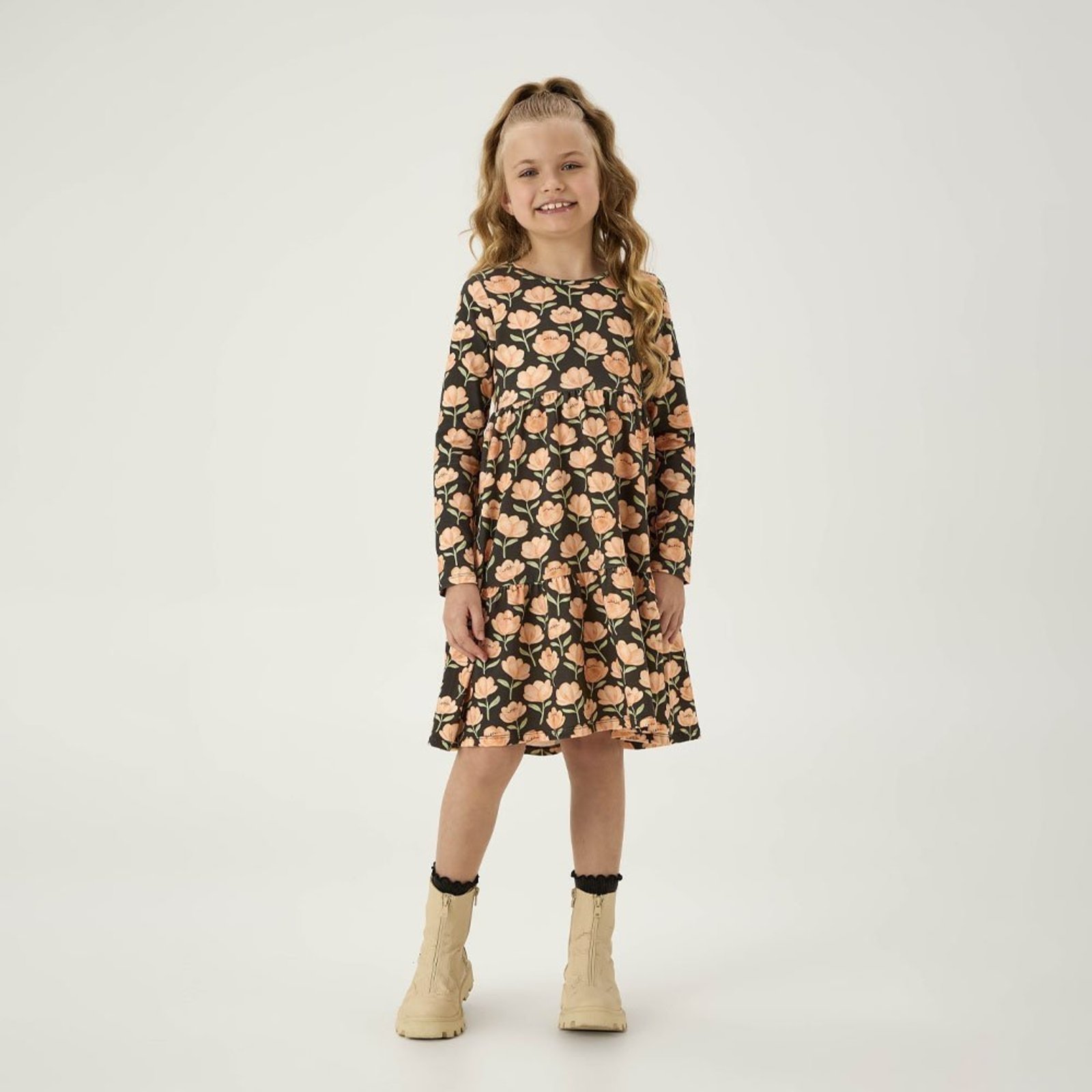 Infantil - Vestido Preto Pulla Bulla Menina - 55329-1374