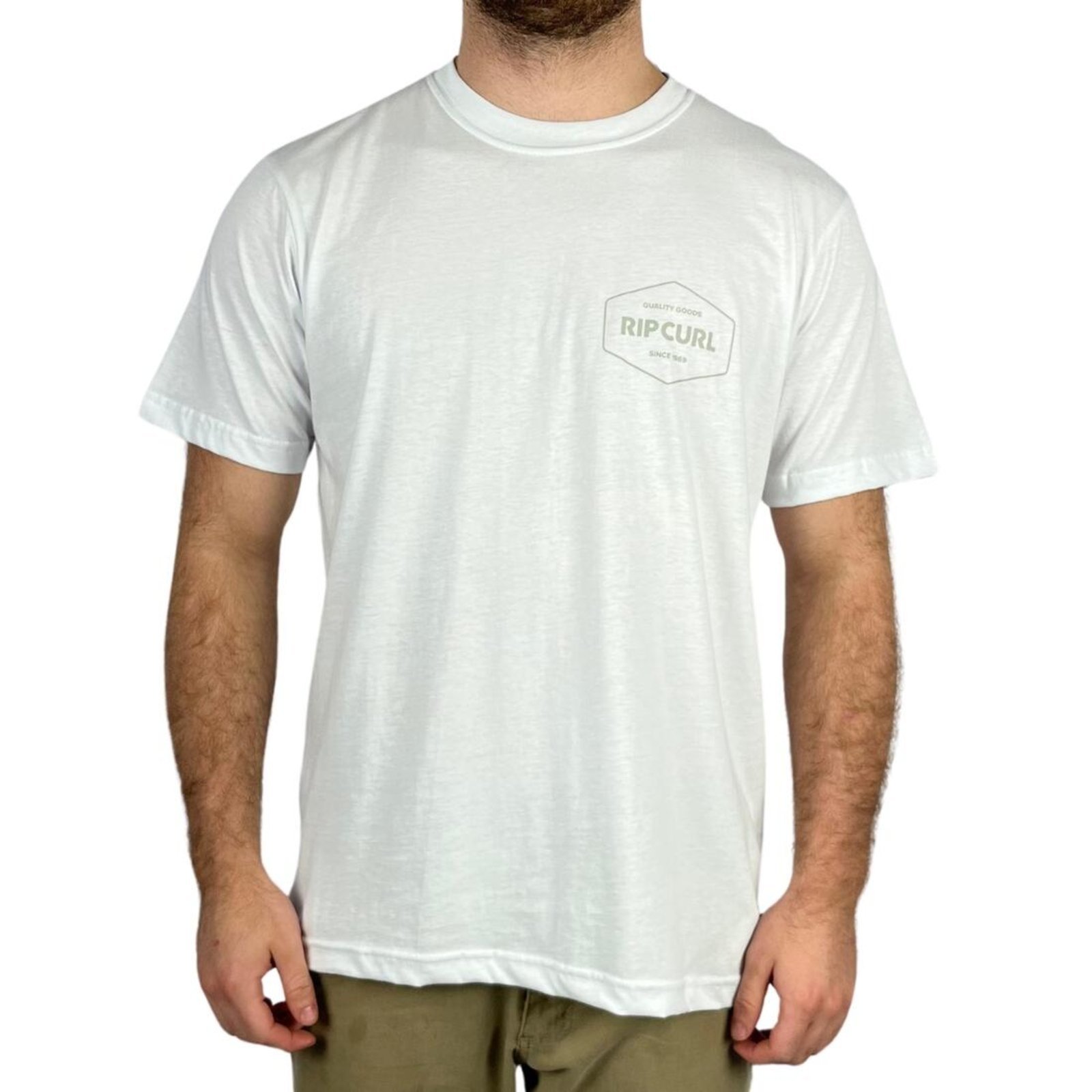 Camiseta Rip Curl Quality Goods Branco