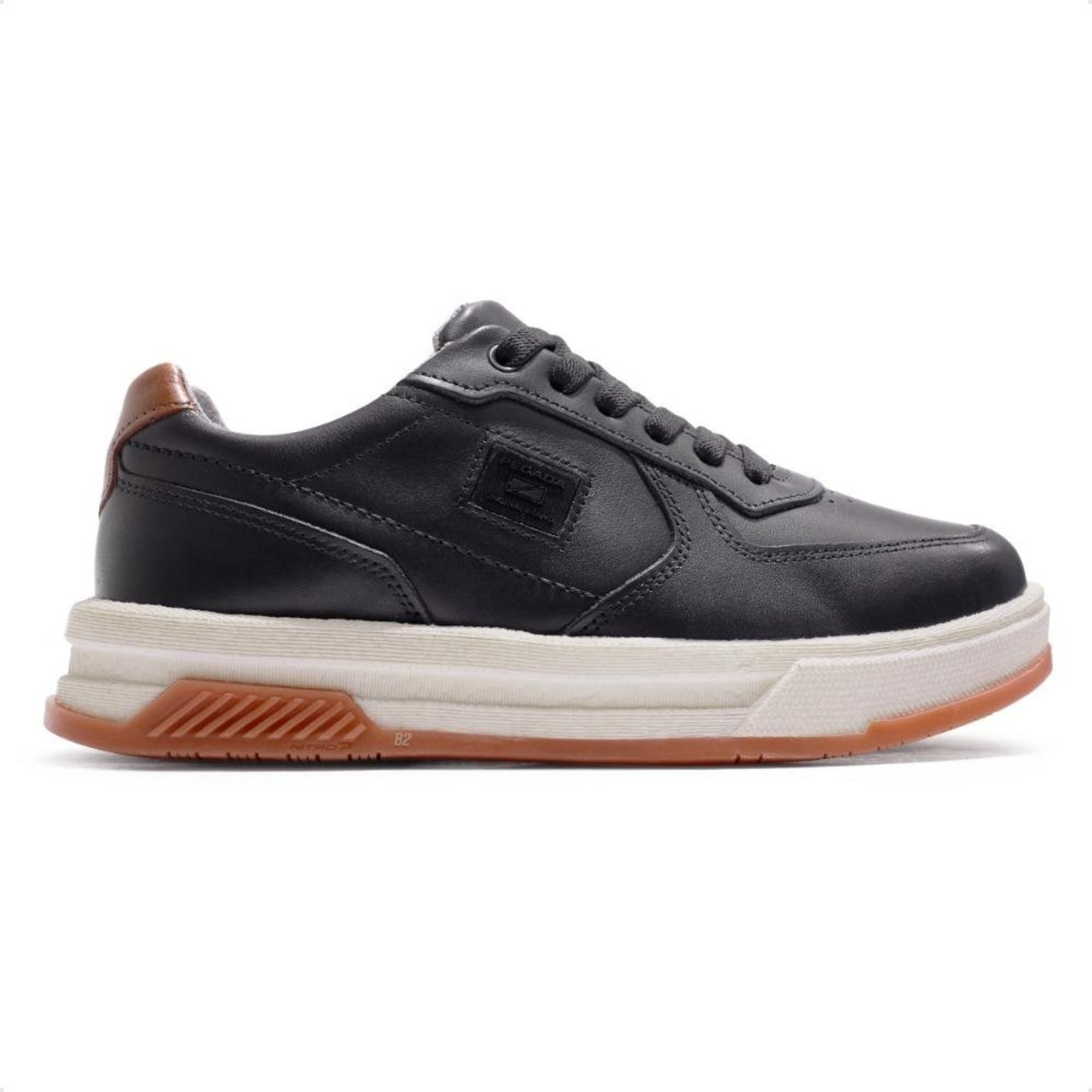 Tênis Pegada Cosmo Casual Masculino Preto