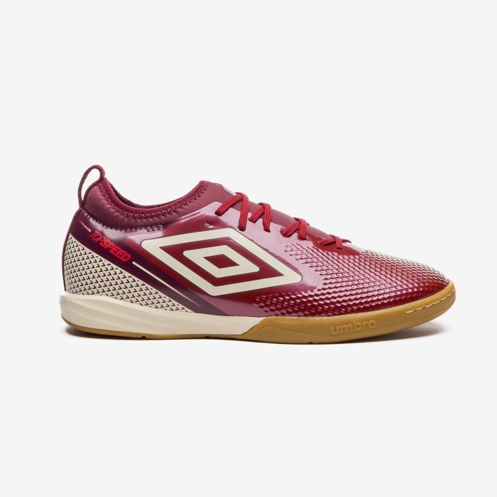 Chuteira Futsal Umbro Top Speed Club Incolor