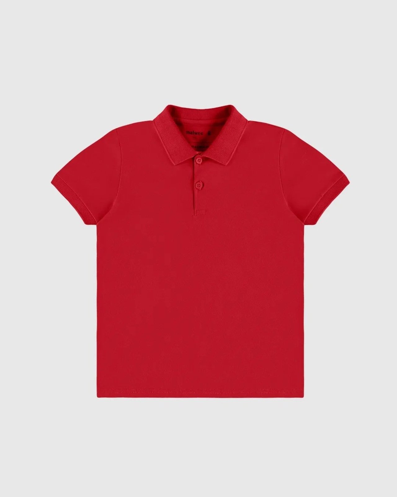 Infantil - Camisa Polo Menino Peitilho Frontal Em Algodão Malwee