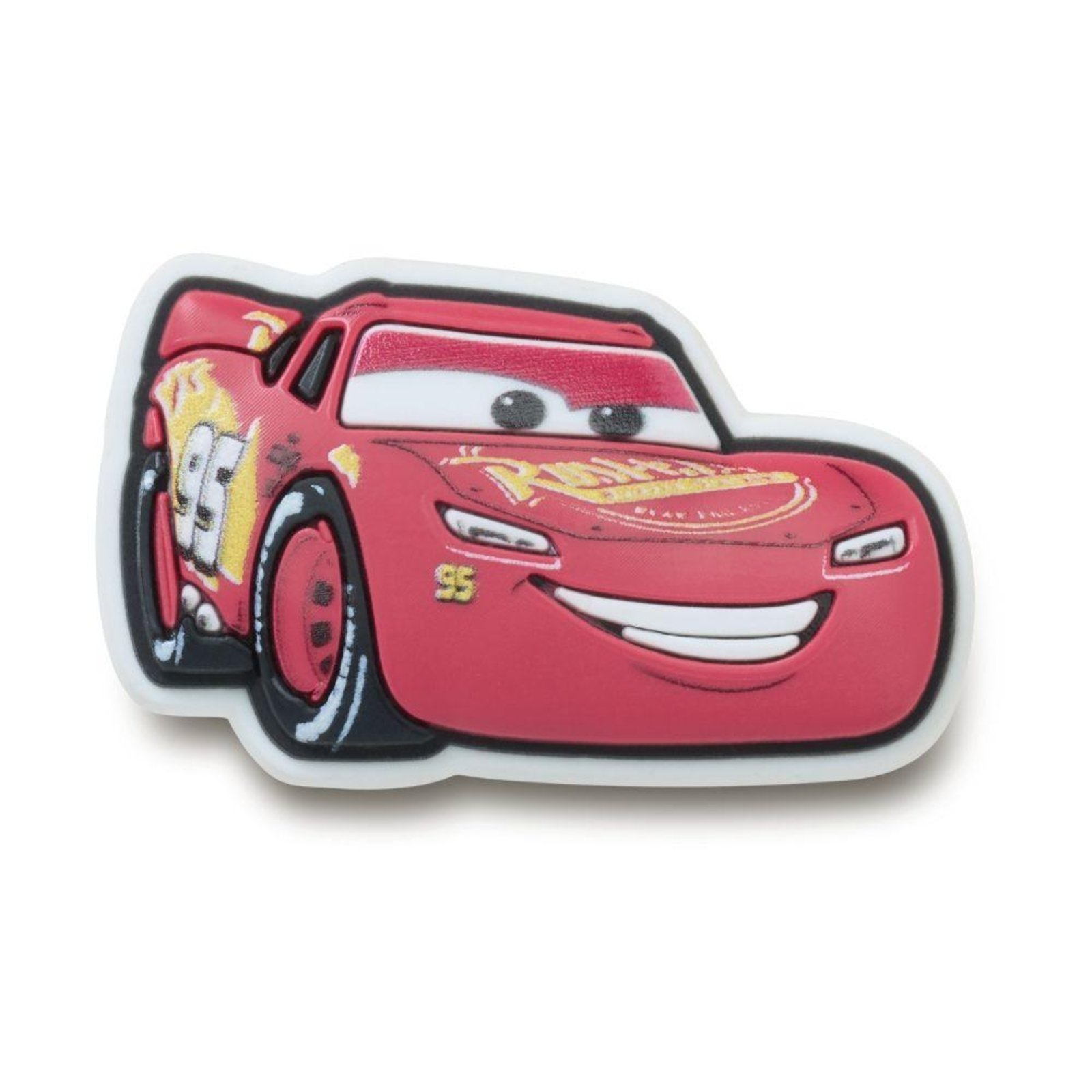 Vista 2 Infantil - Jibbitz™ Pixar Lightning Mcqueen Crocs branco