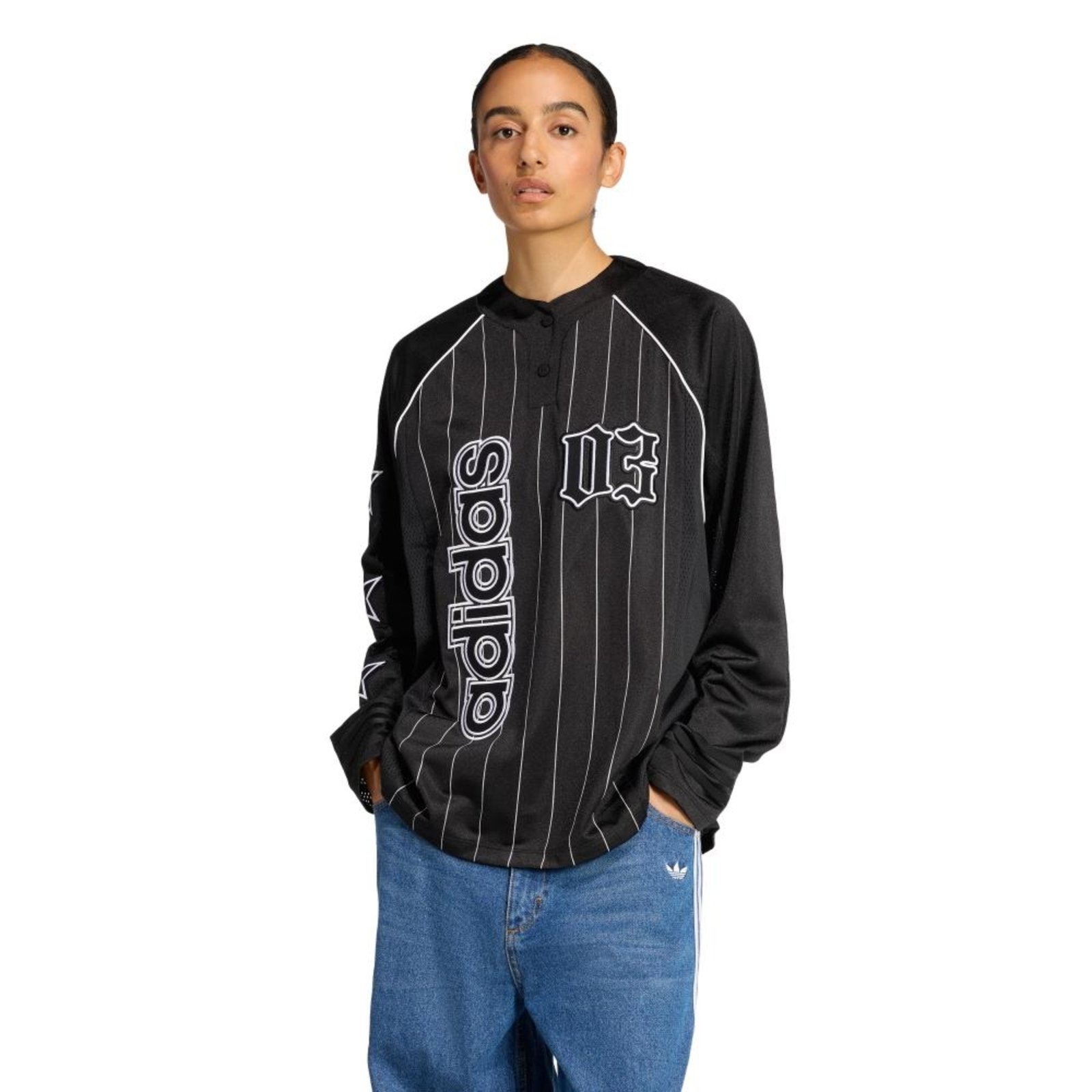 Camisa adidas Originals BB LS adidas Originals Preto